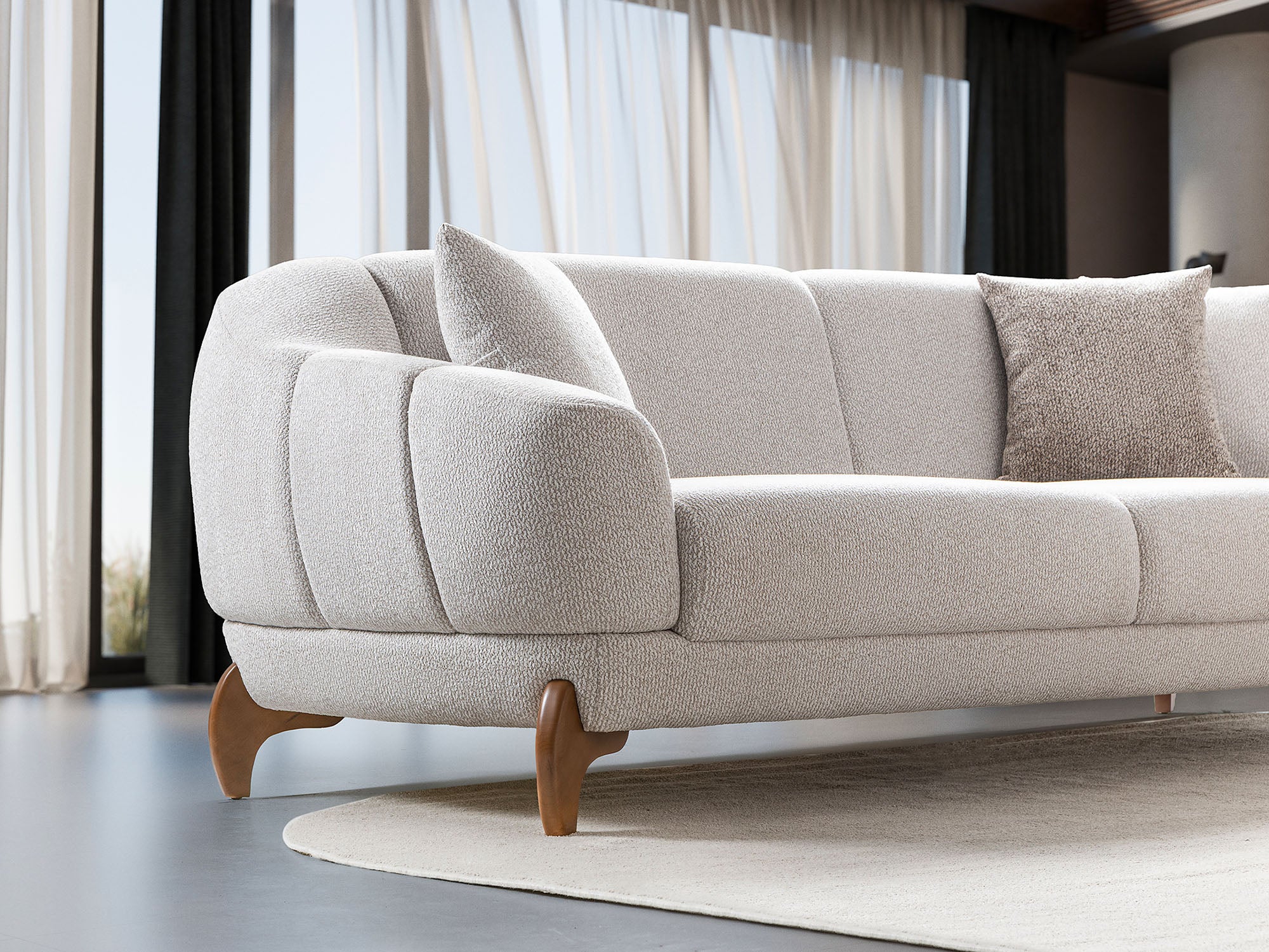 Montel Convertible Loveseat