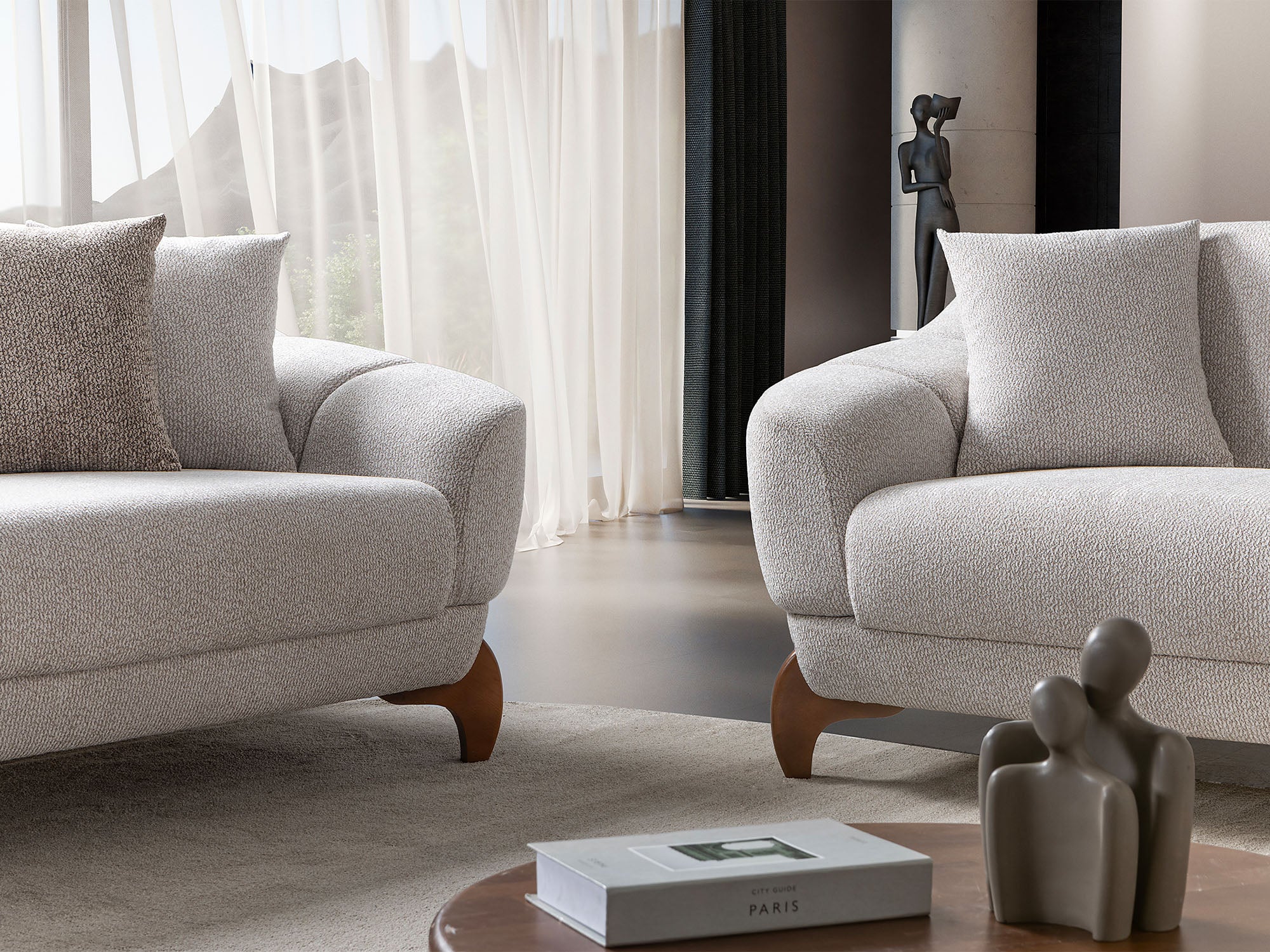 Montel Convertible Loveseat