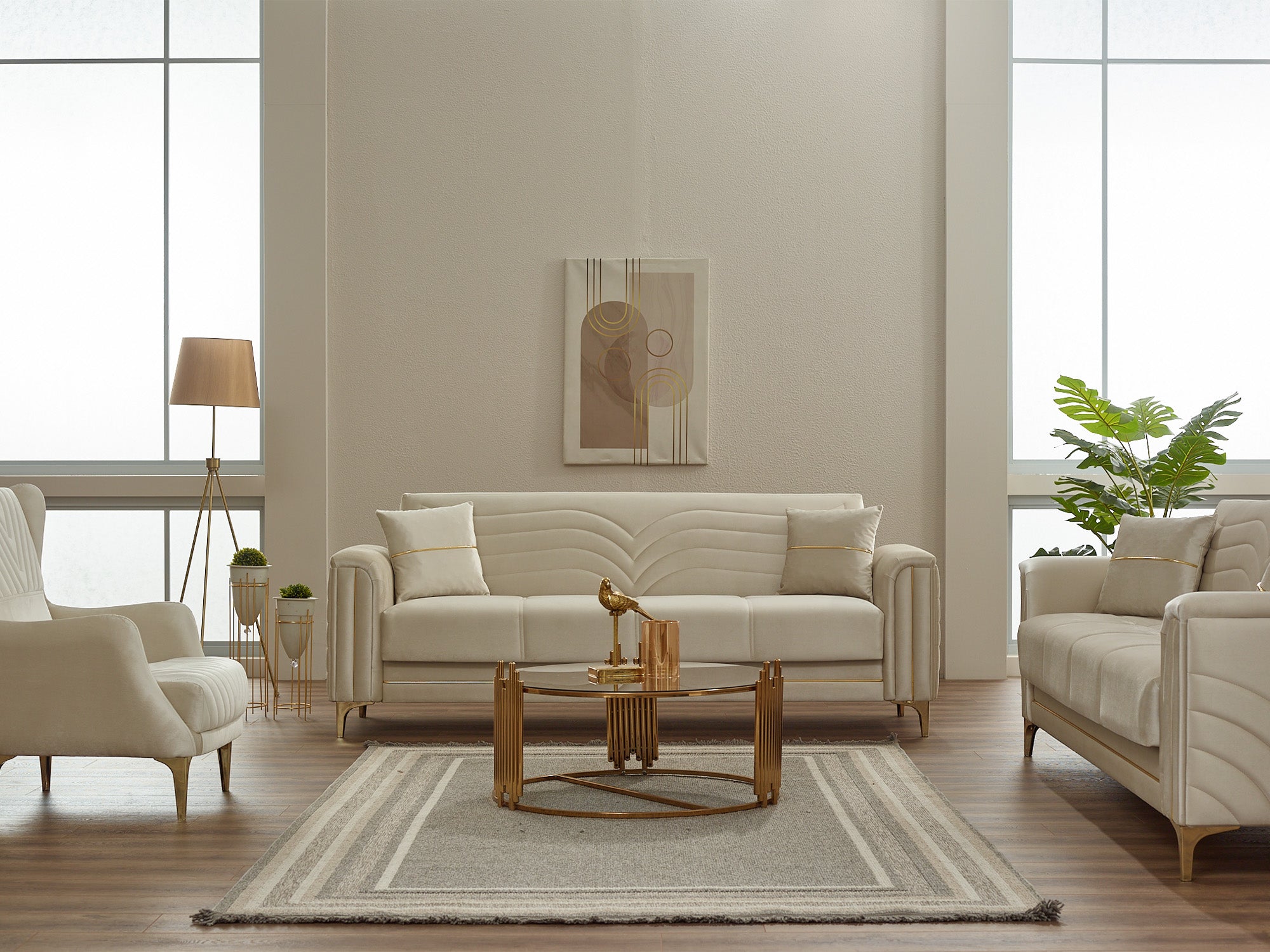 Montero 3-pieces (Sofa & Loveseat & Chair) Livingroom