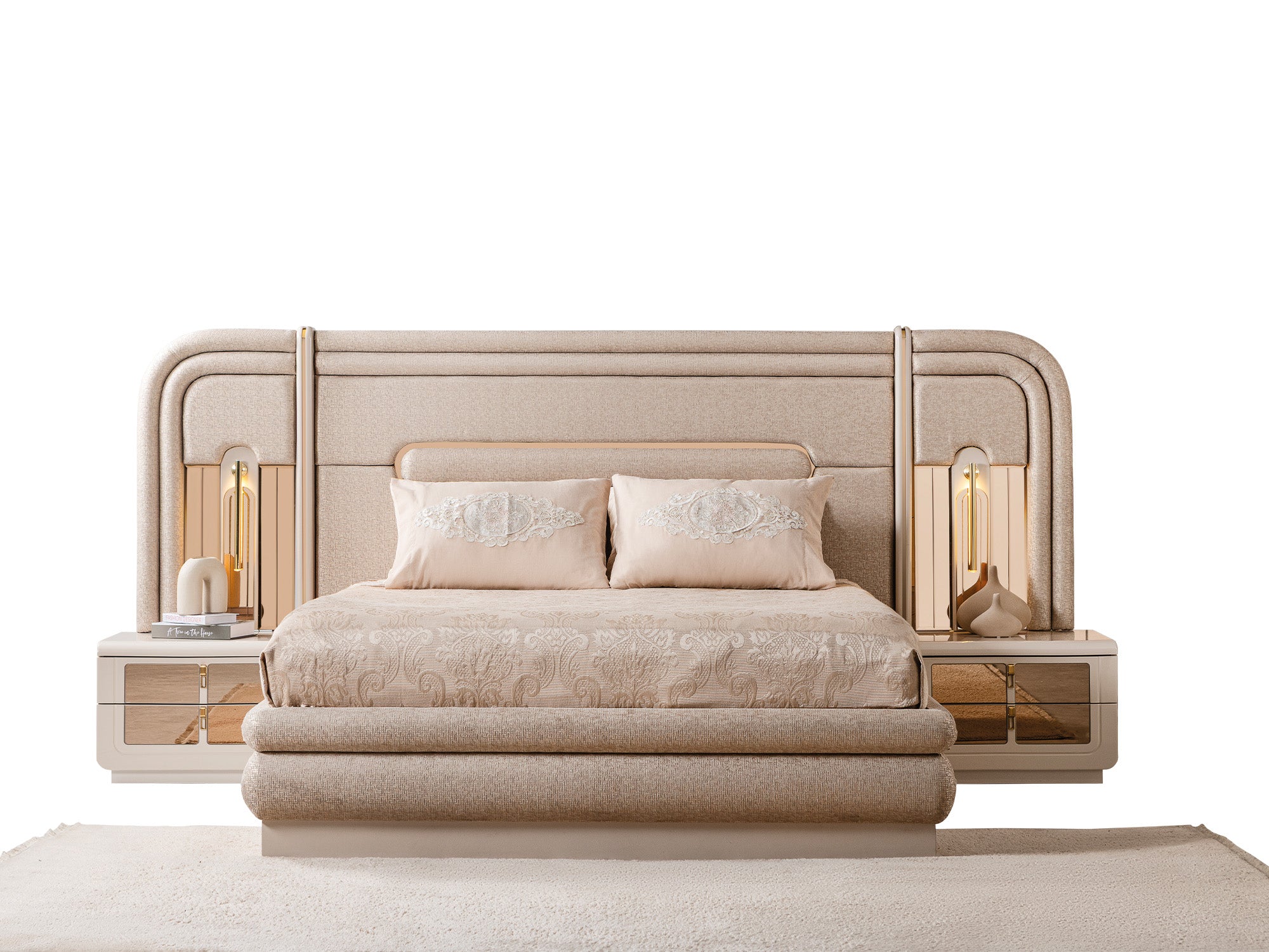 Monza Bed Frame With Headboard