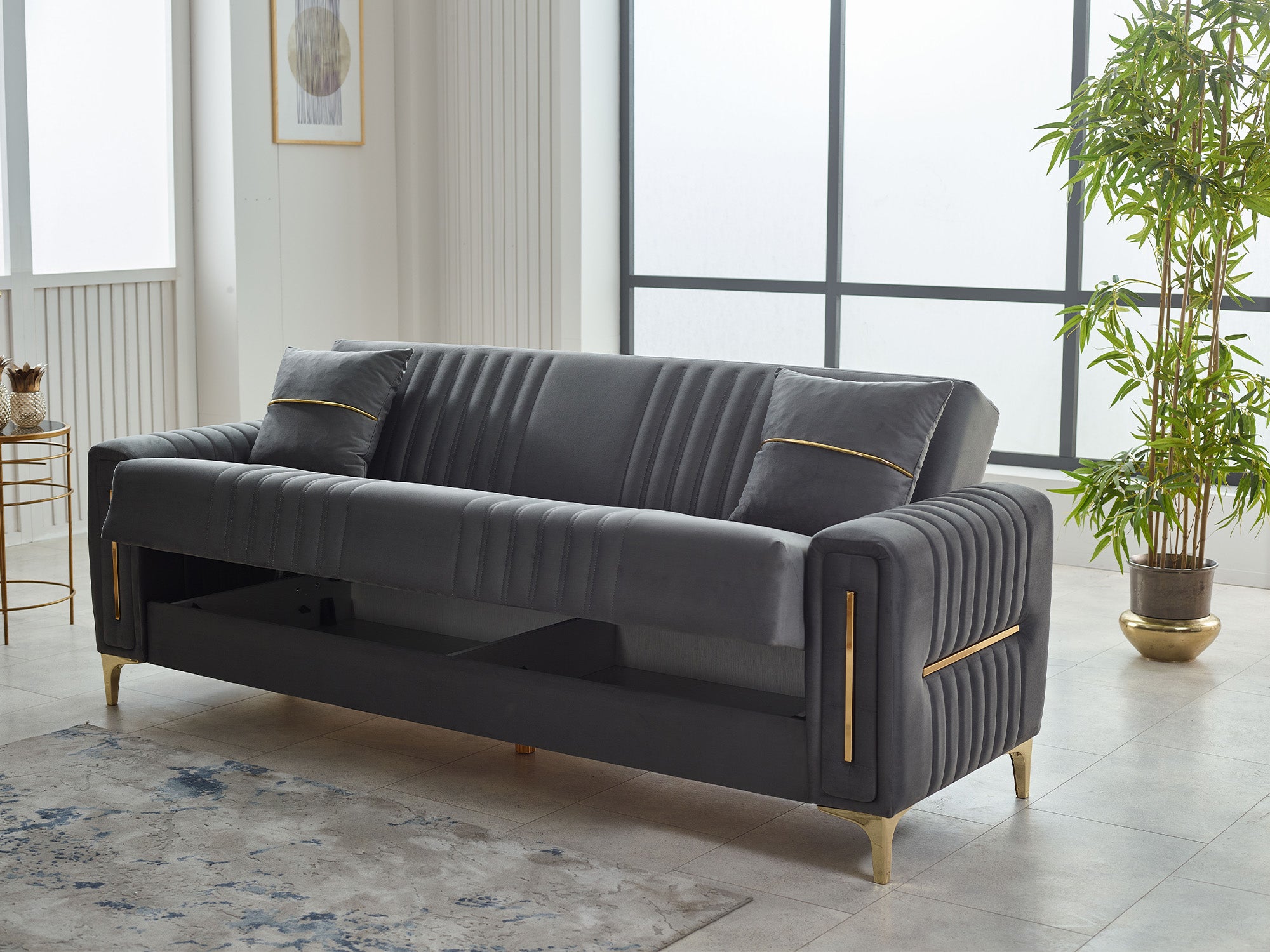 Moreno Convertible Loveseat