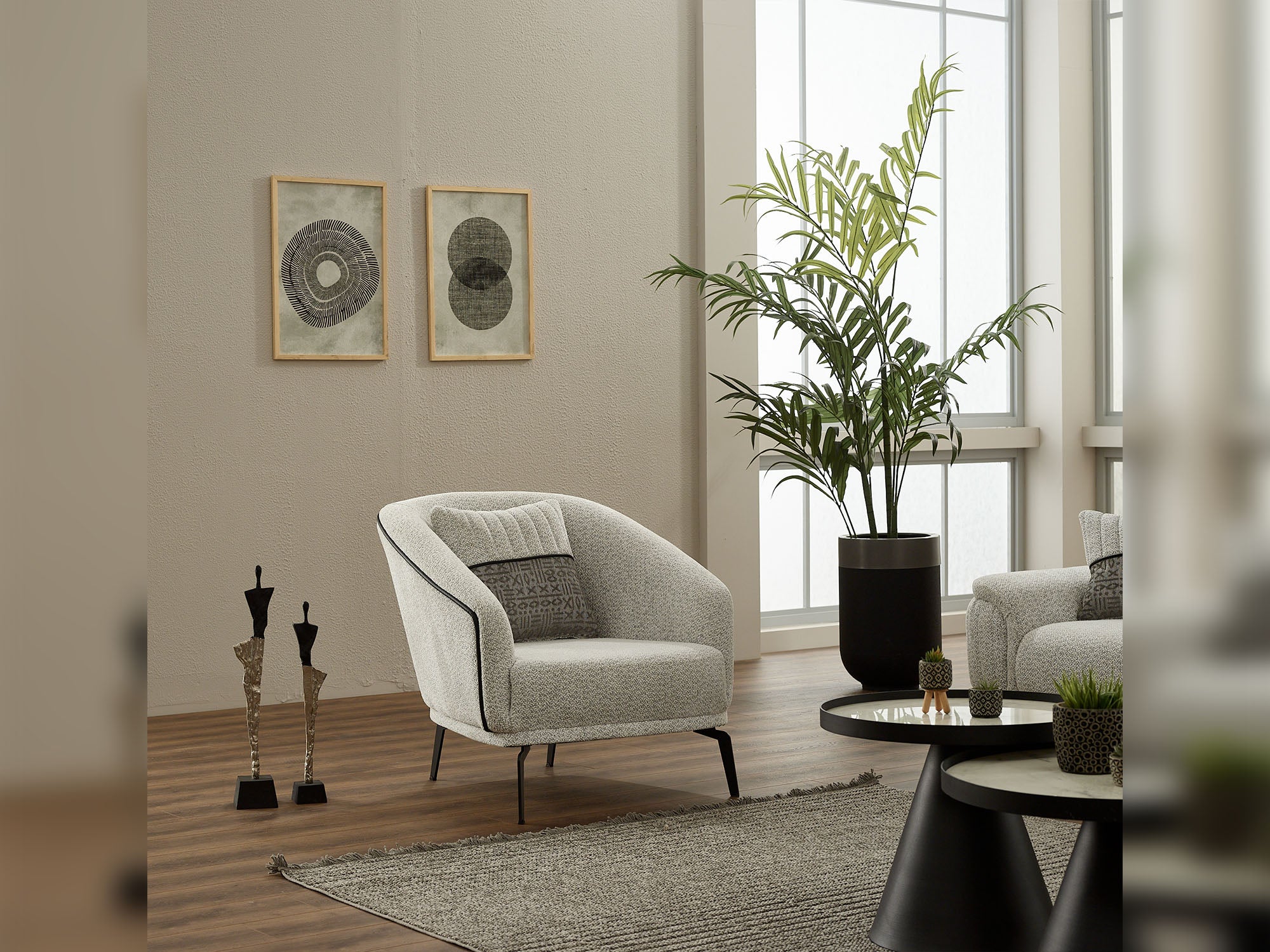 Nebella 3-pieces (Sofa & Loveseat & Chair) Livingroom