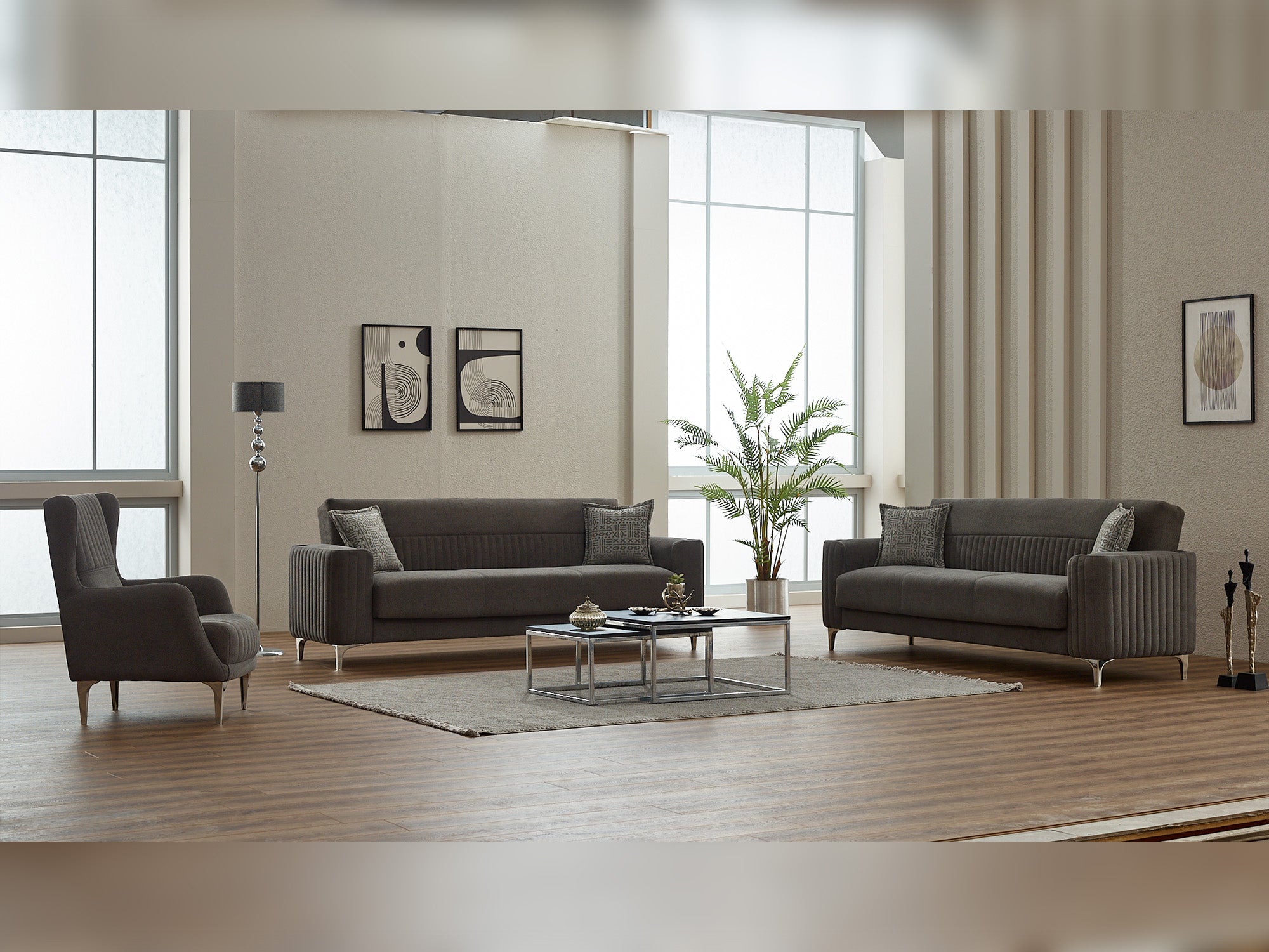 Neo 3-pieces (Sofa & Loveseat & Chair) Livingroom