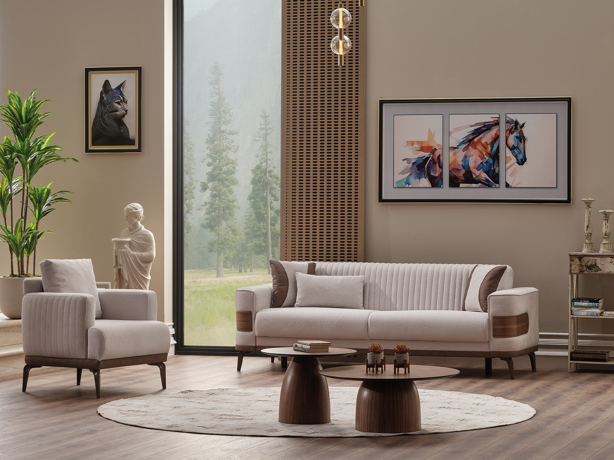 New Mood Chair Cream