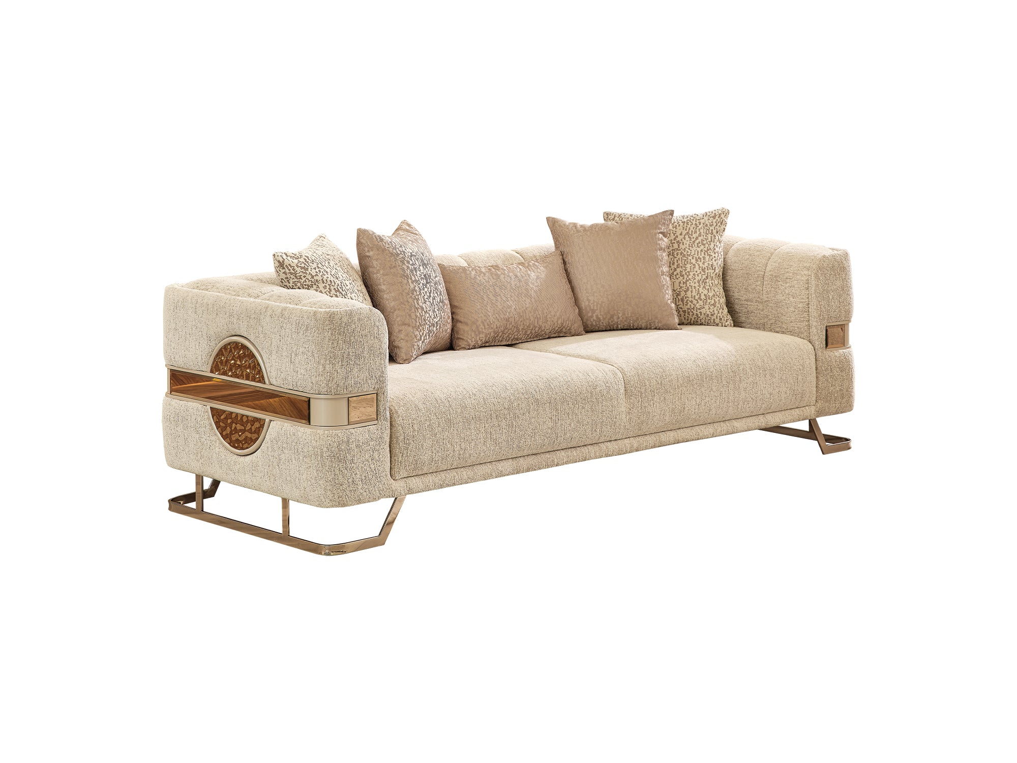 Nova Stationary Sofa Cream