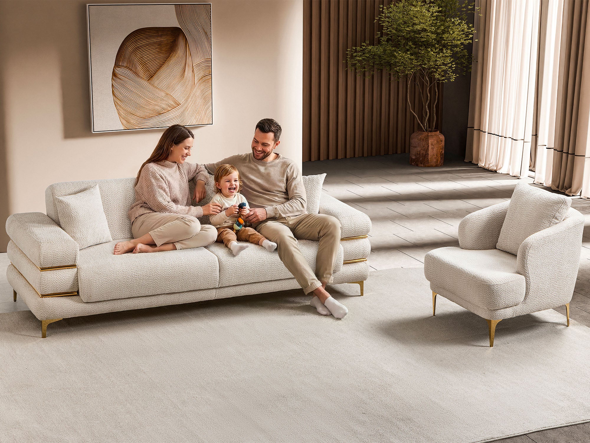 Odessa Convertible Loveseat