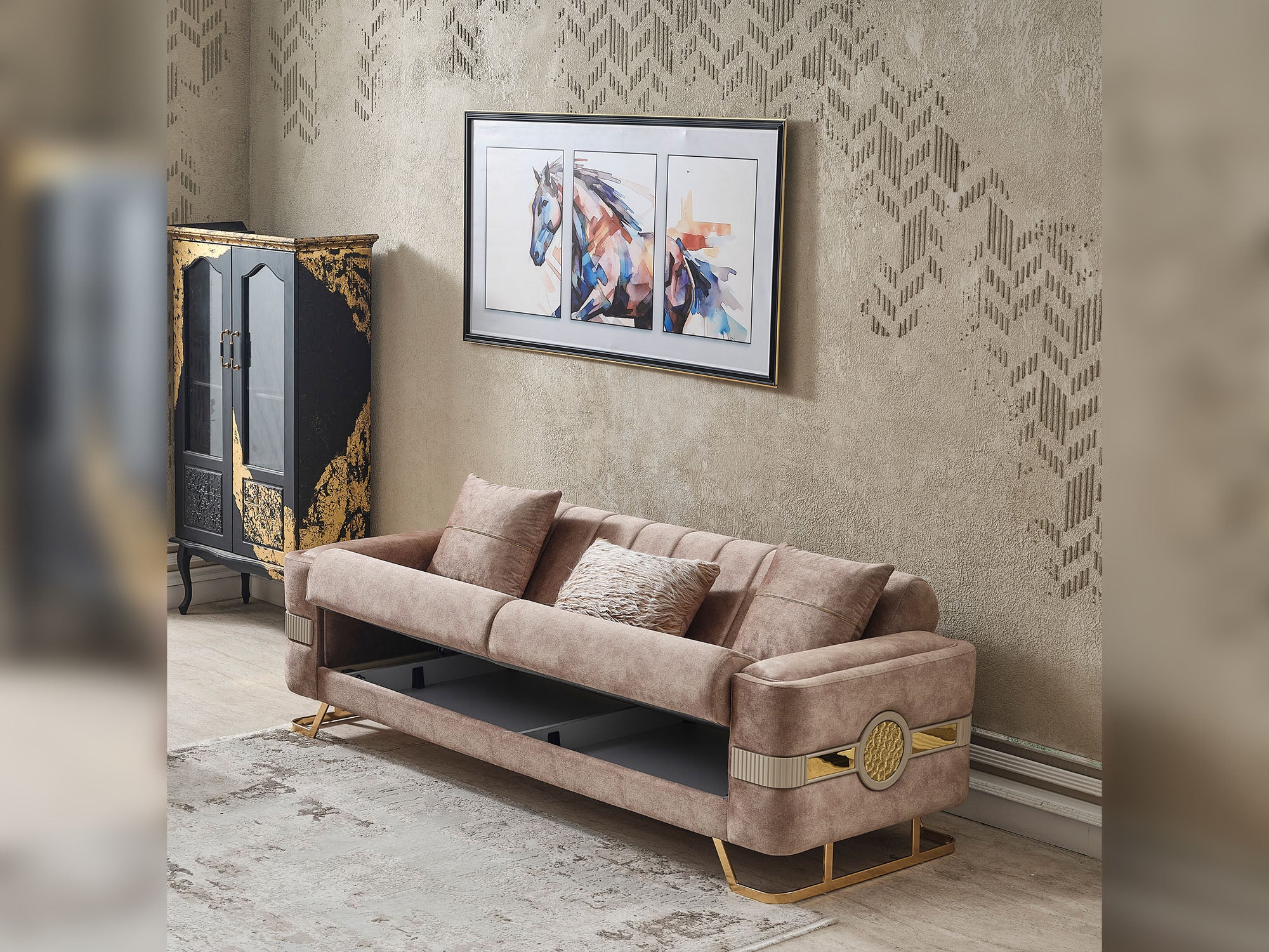 Opera Convertible Loveseat