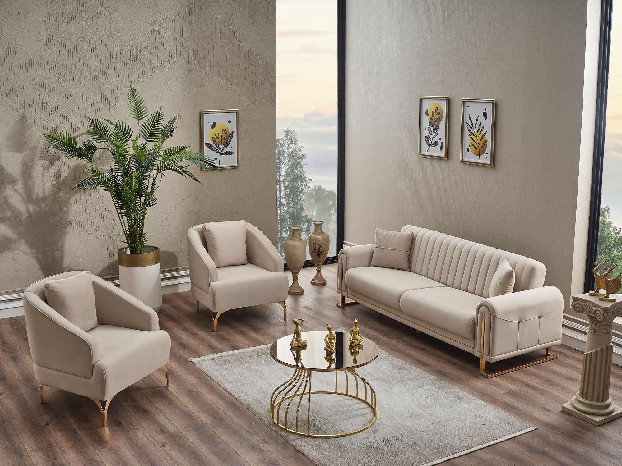 Oscar Convertible Loveseat