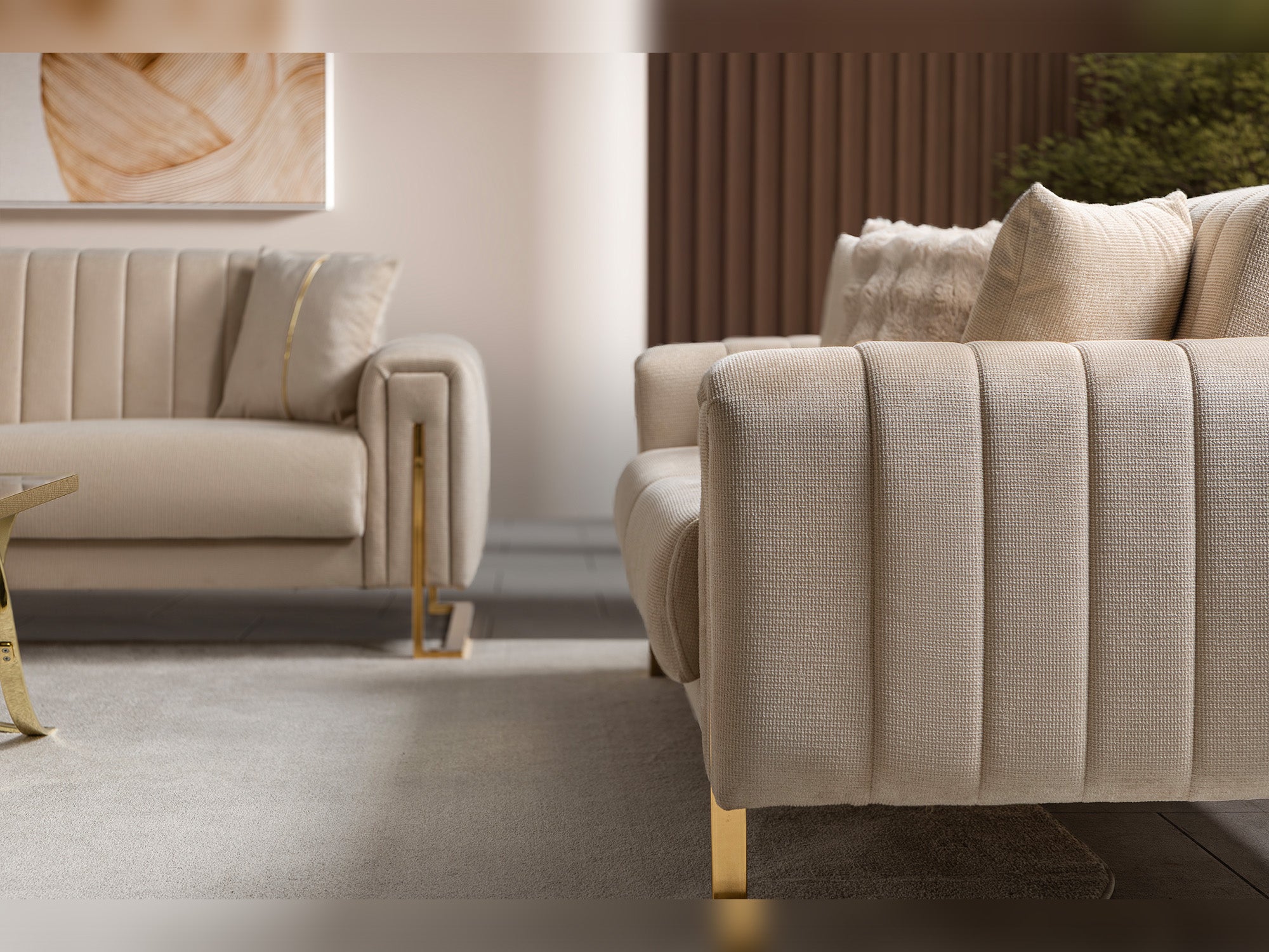 Othello 3-pieces (Sofa & Loveseat & Chair) Livingroom Set
