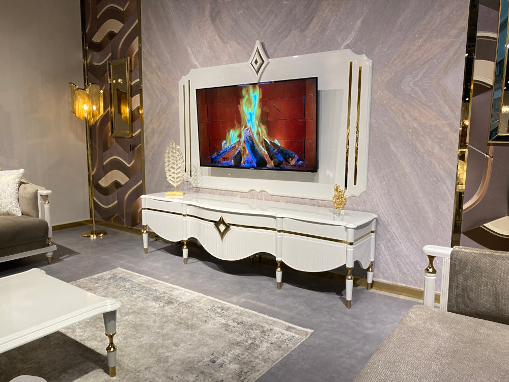 Porto Tv Stand With Back Panel
