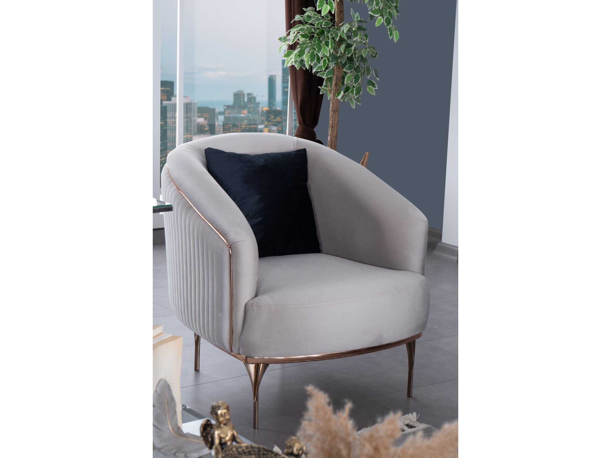 Pandora Chair Cream