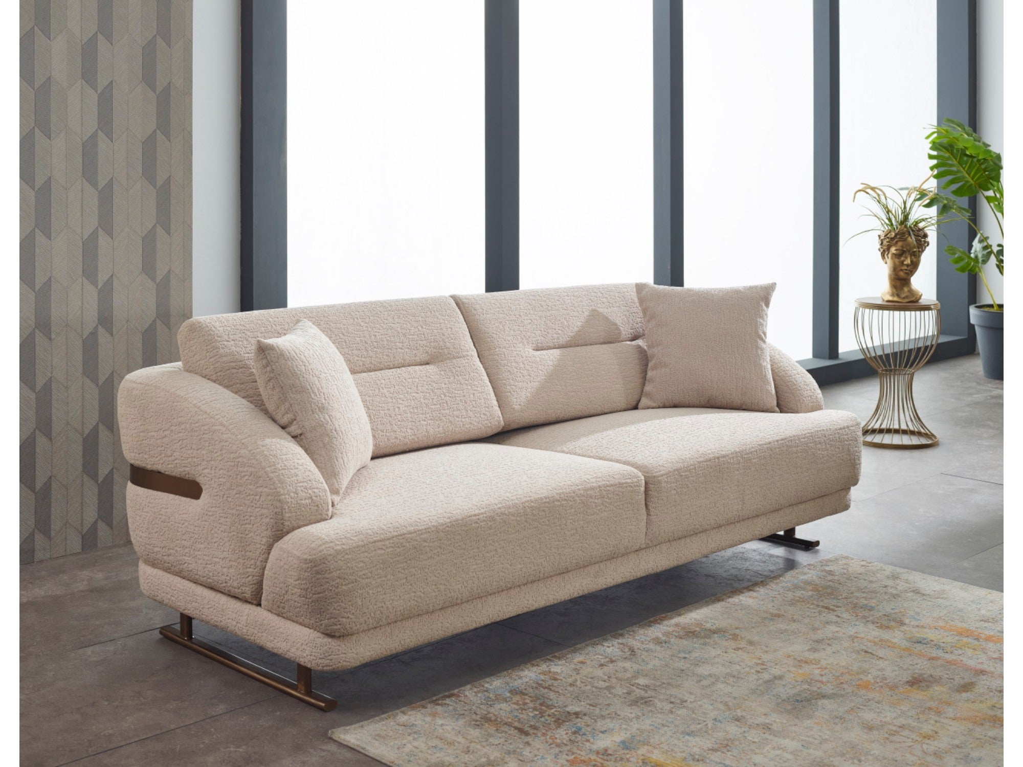 Panamera Stationary Livingroom Set (2 Sofa & 2 Chair)
