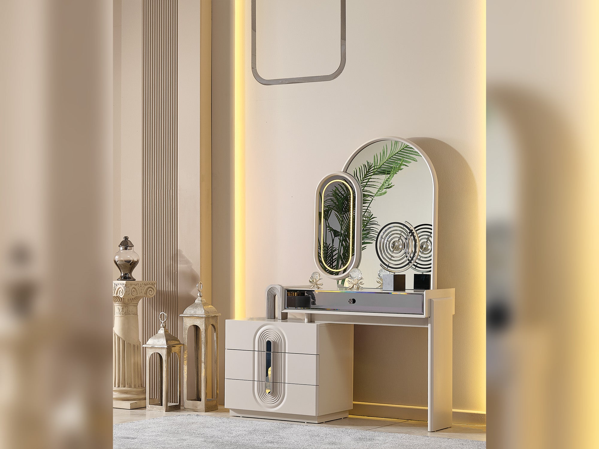 Parma Dresser With Mirror