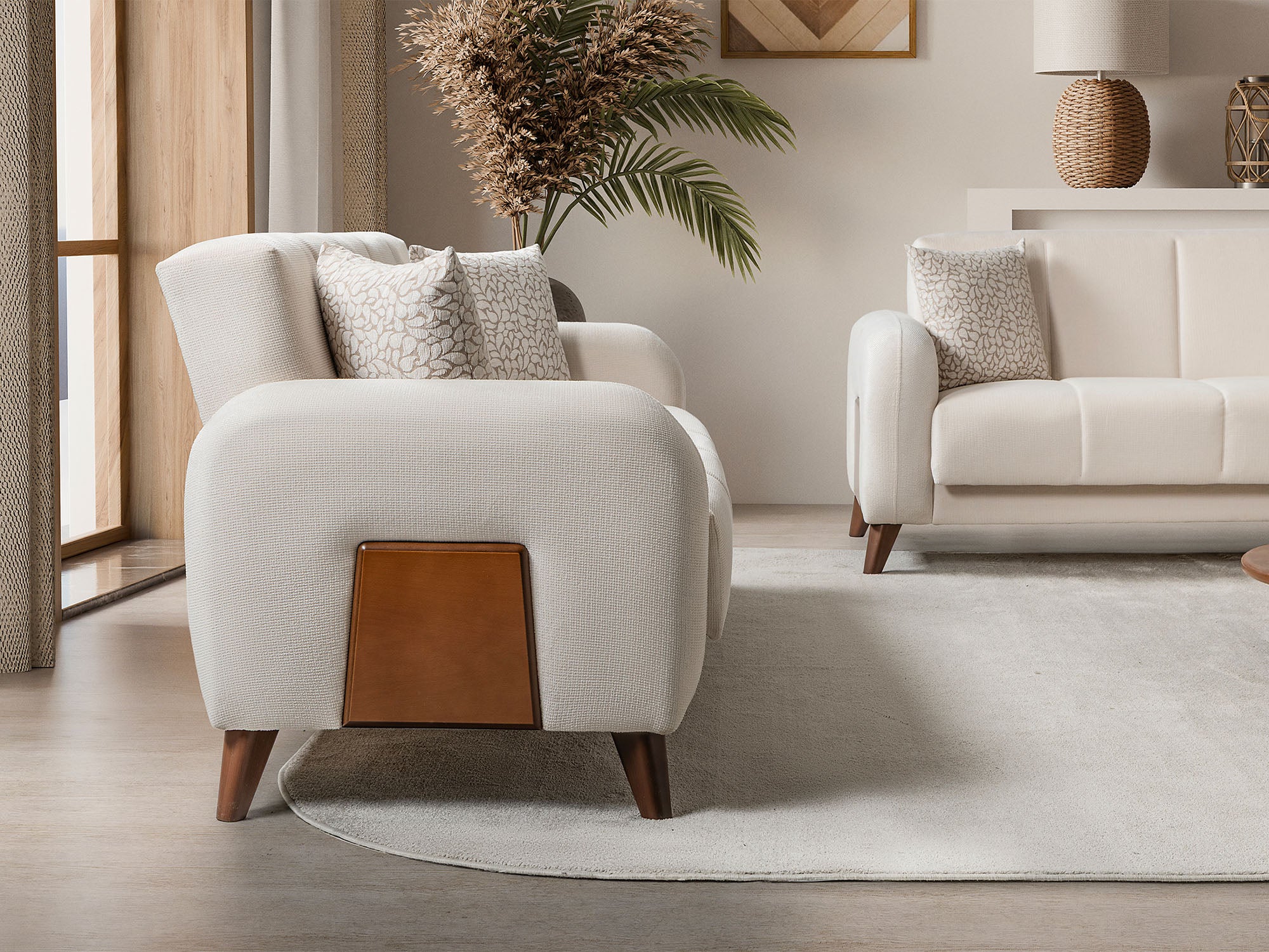 Polo Convertible Loveseat