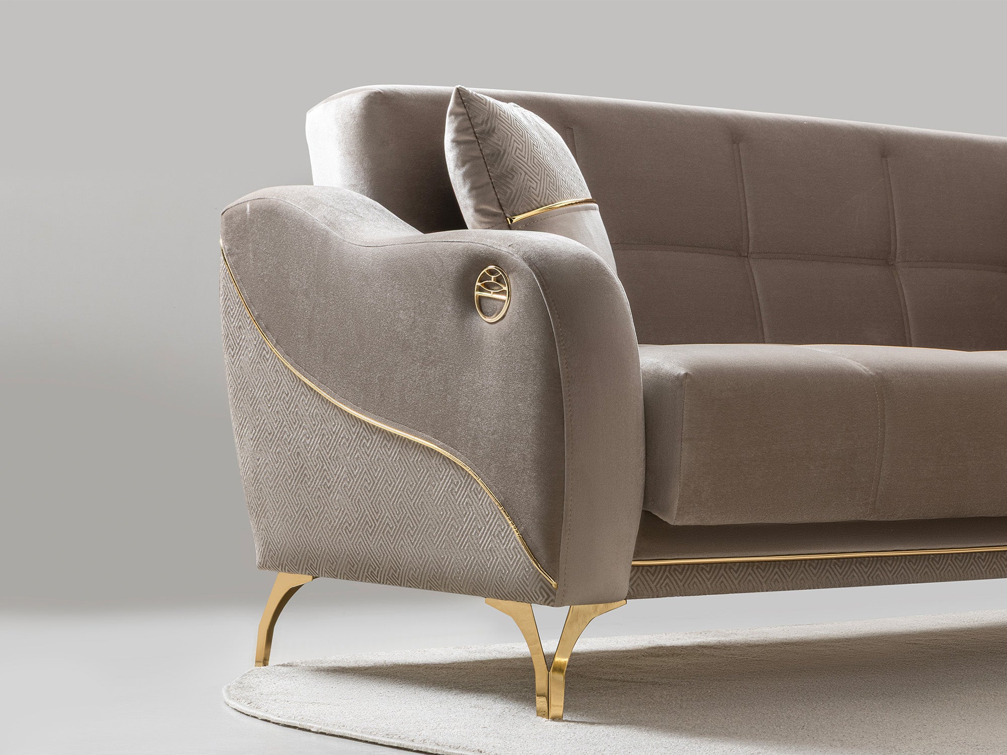 Rolex 3-pieces (Sofa & Loveseat & Chair) Livingroom Set