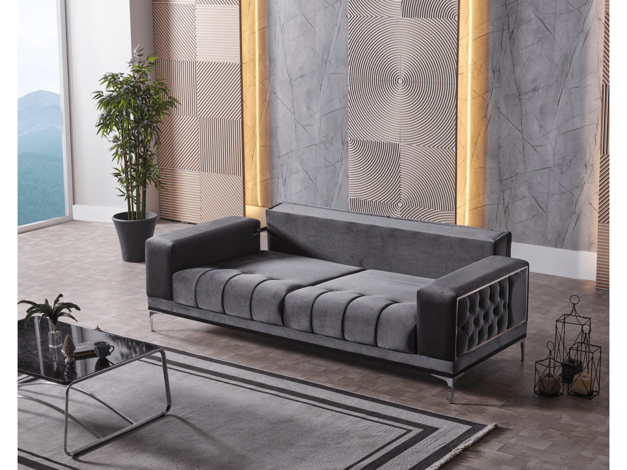 Rossi Convertible Sofa