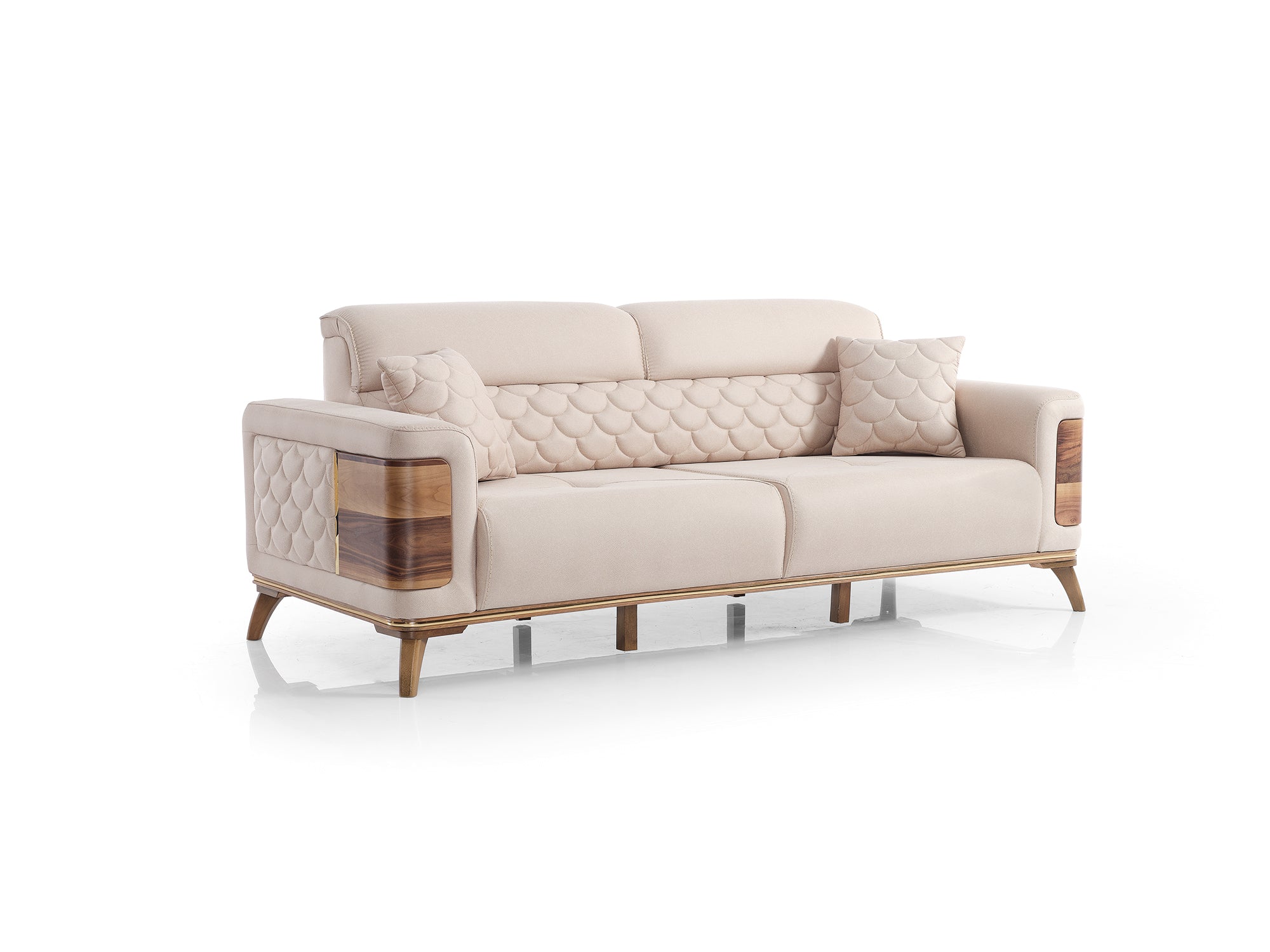 Ruby Convertible Sofa Beige