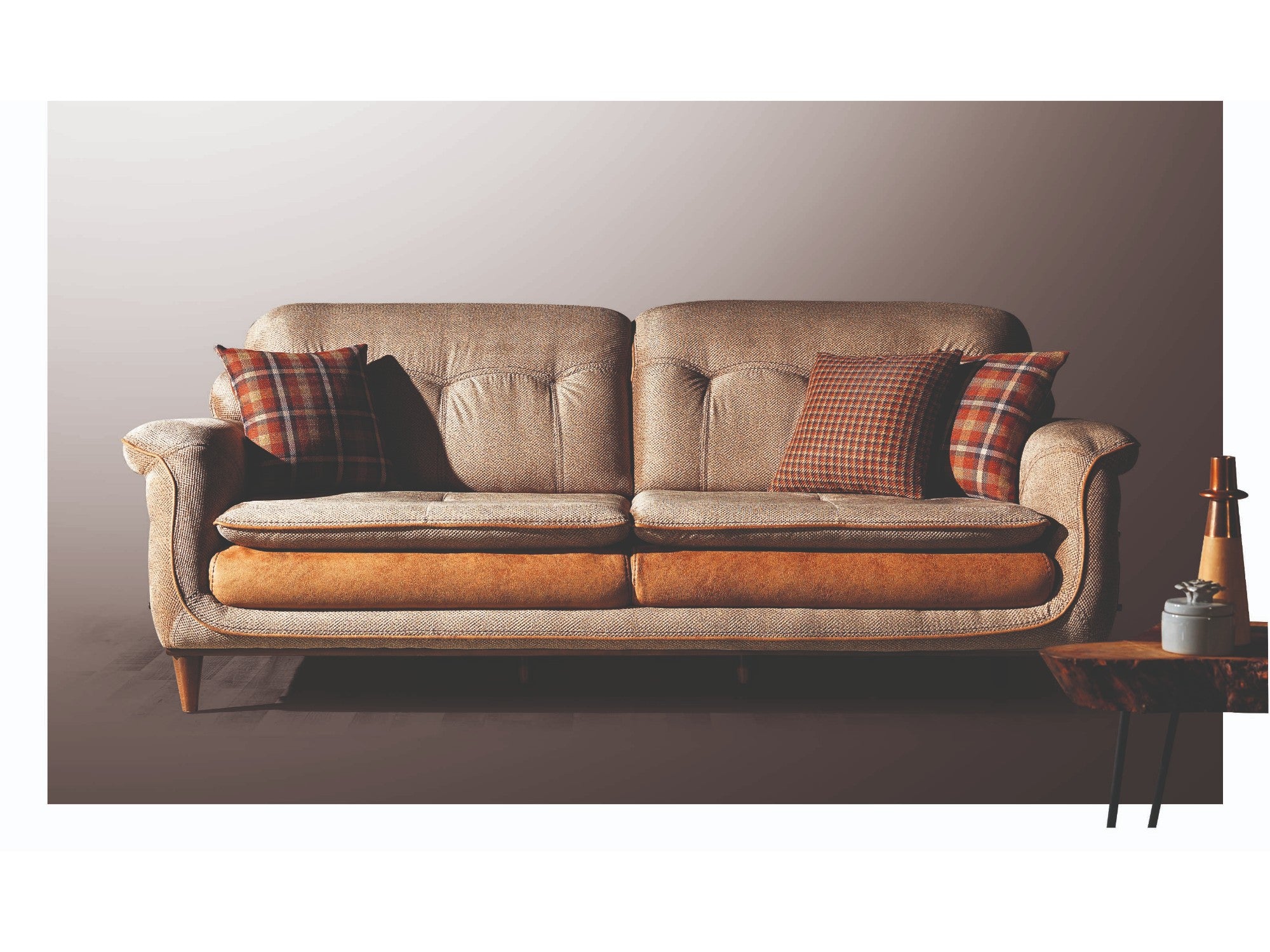 Seul Convertible Livingroom Set (2 Sofa & 2 Chair)