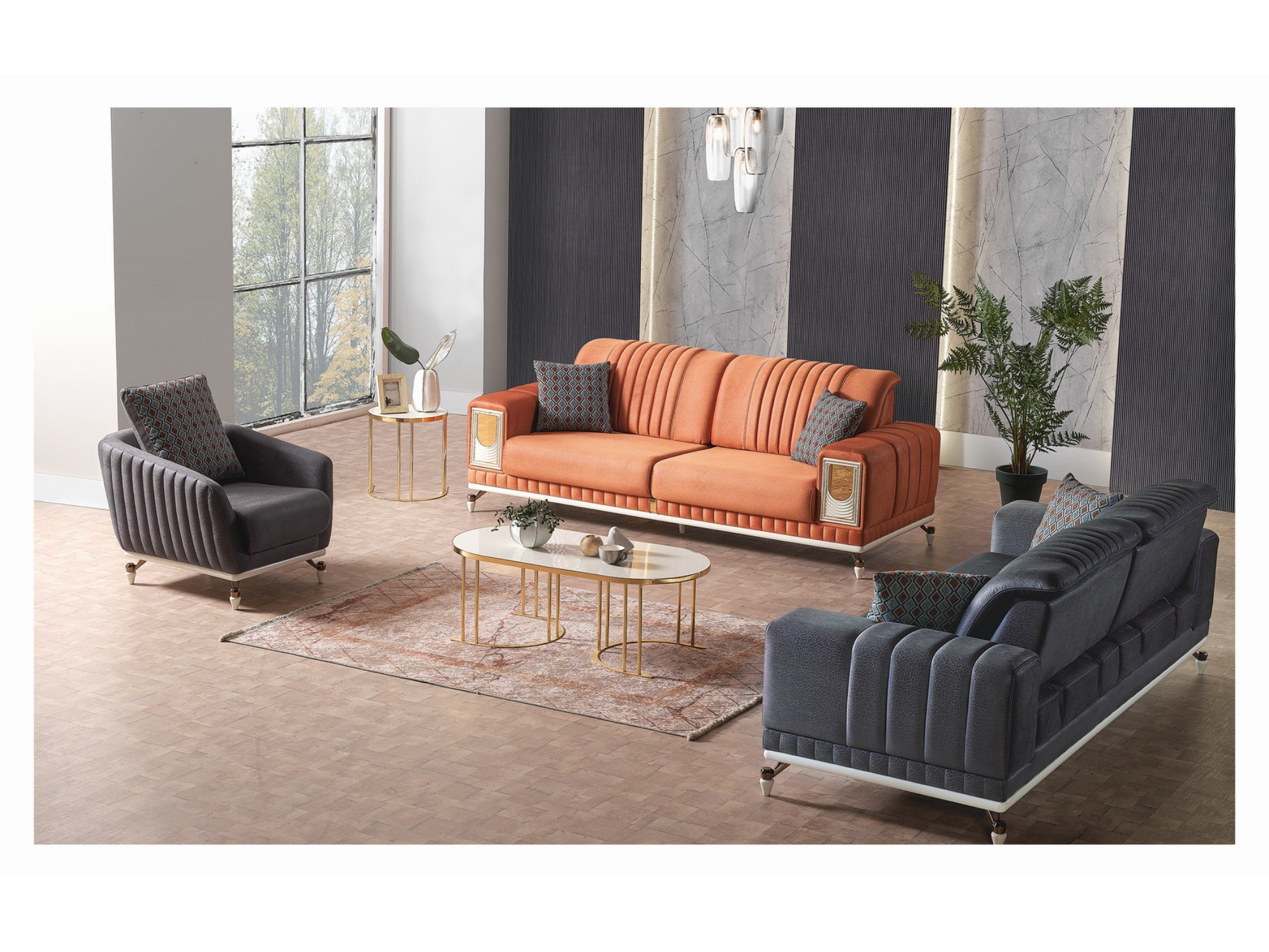 Sedef Convertible Sofa