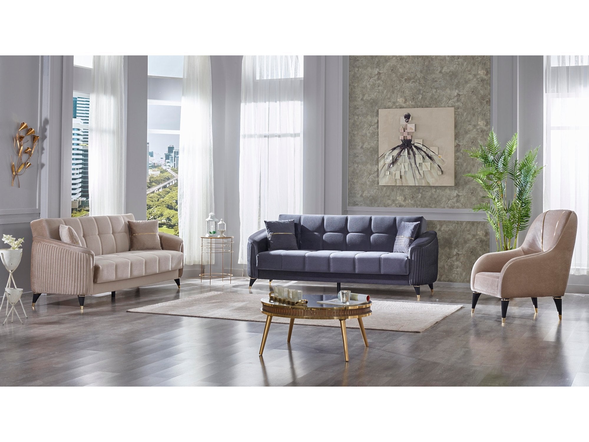 Serva Convertible Sofa