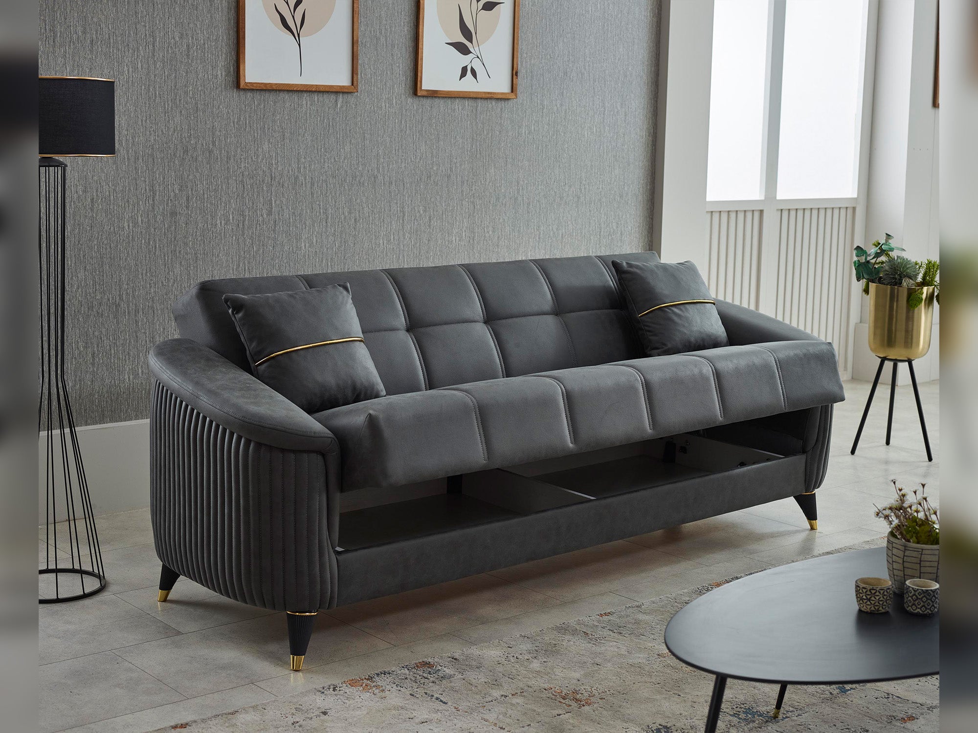 Serva Convertible Loveseat