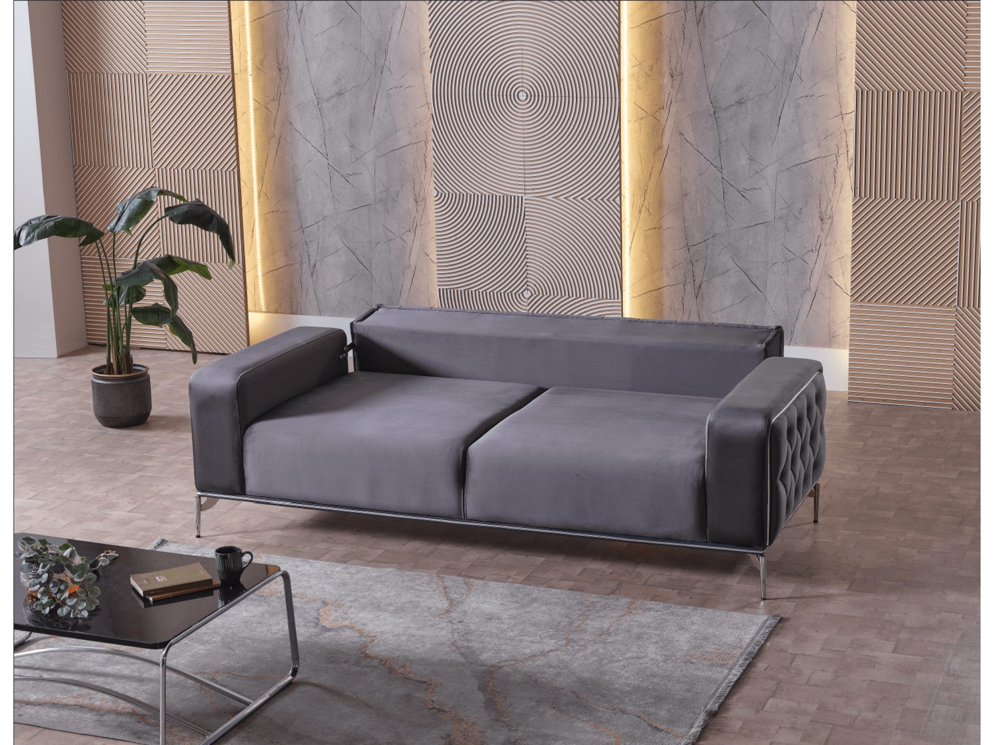 Seyir Convertible Livingroom Set (2 Sofa & 2 Chair)