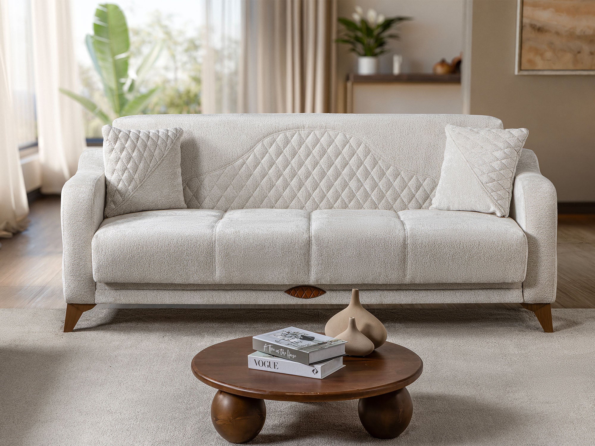 Smart 3-pieces (Sofa & Loveseat & Chair) Livingroom Set