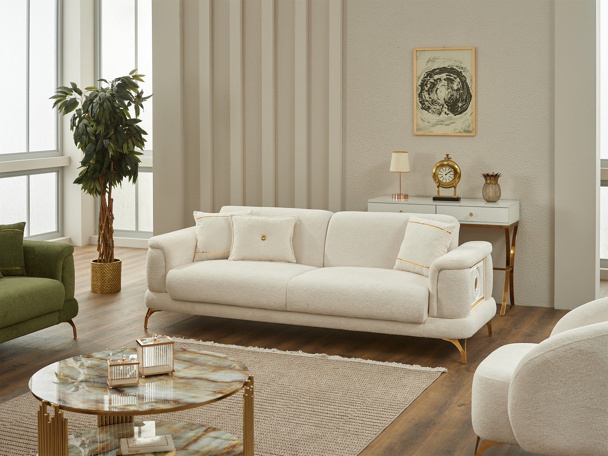 Sofy Convertible Loveseat