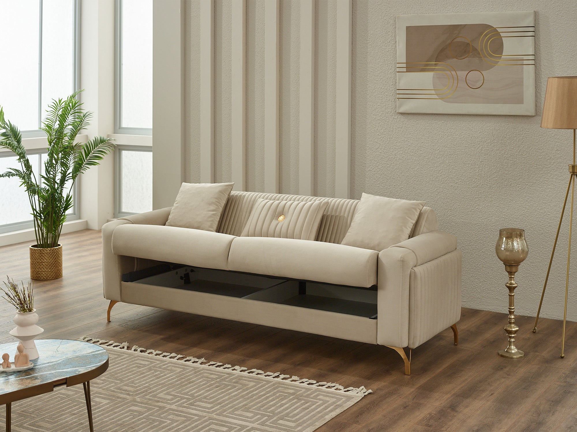 Terra 3-pieces (Sofa & Loveseat & Chair) Livingroom