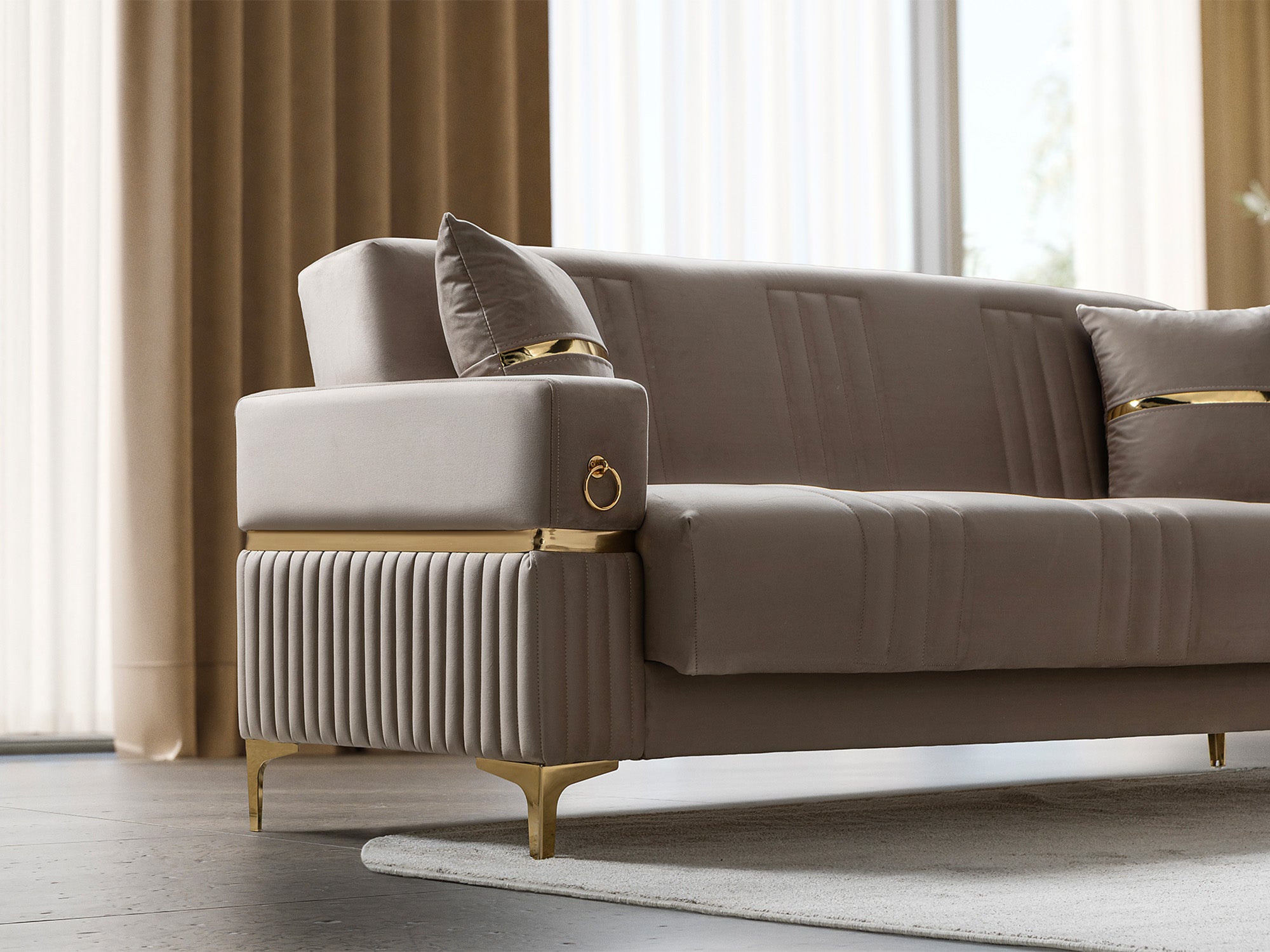 Tilda 3-pieces (Sofa & Loveseat & Chair) Livingroom Set