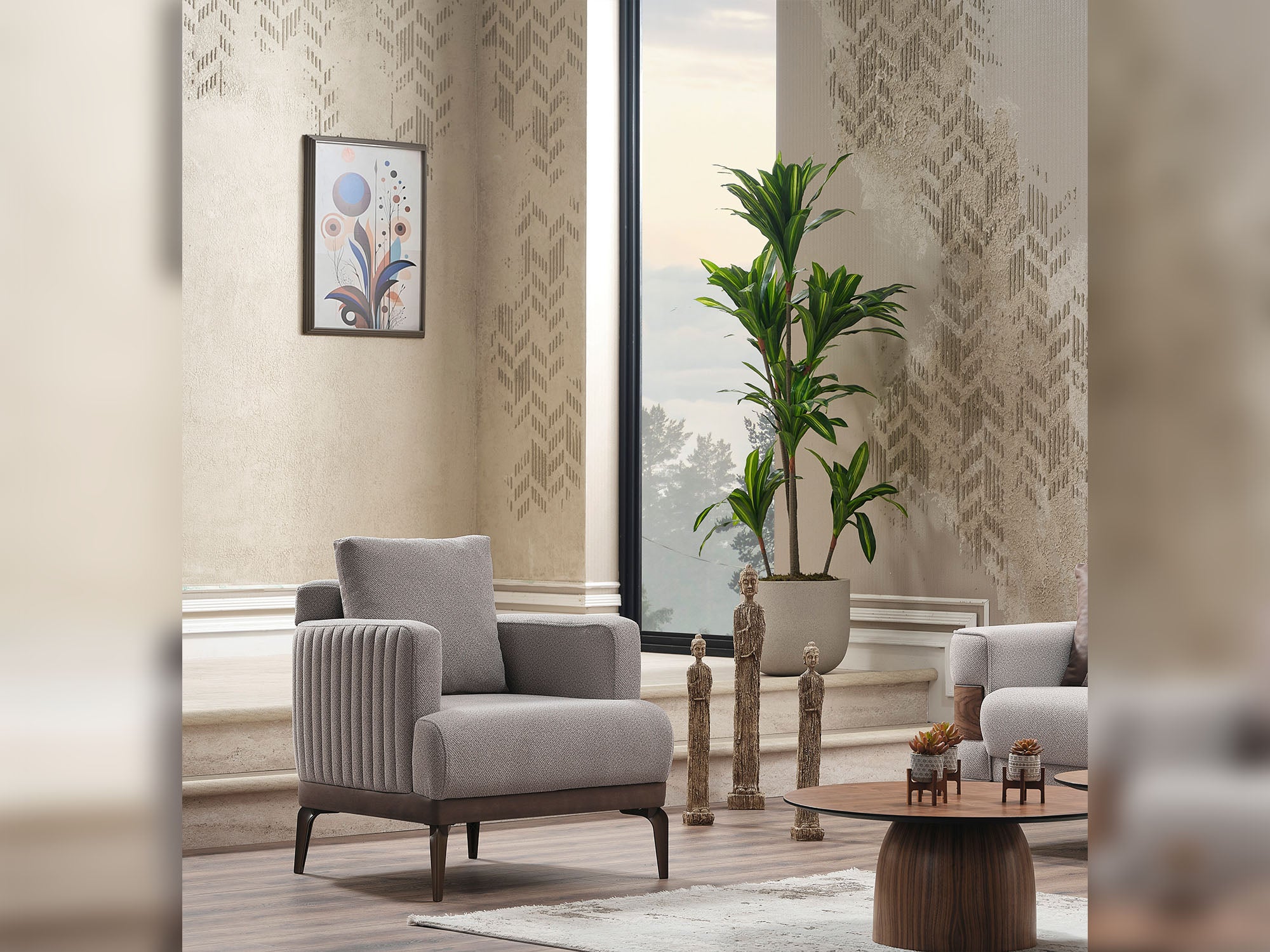 Tina 3-pieces (Sofa & Loveseat & Chair) Livingroom