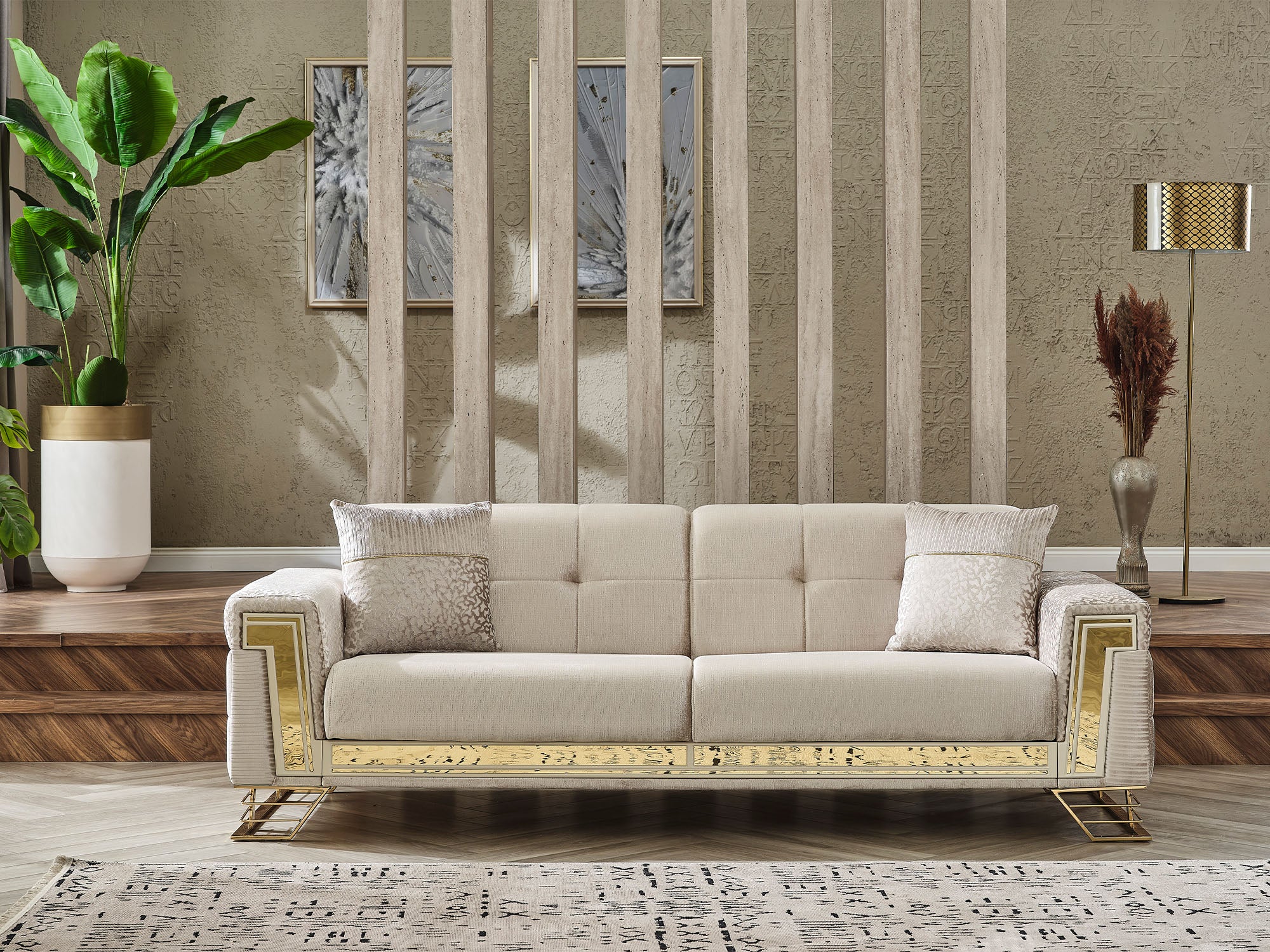 Titan Convertible Loveseat