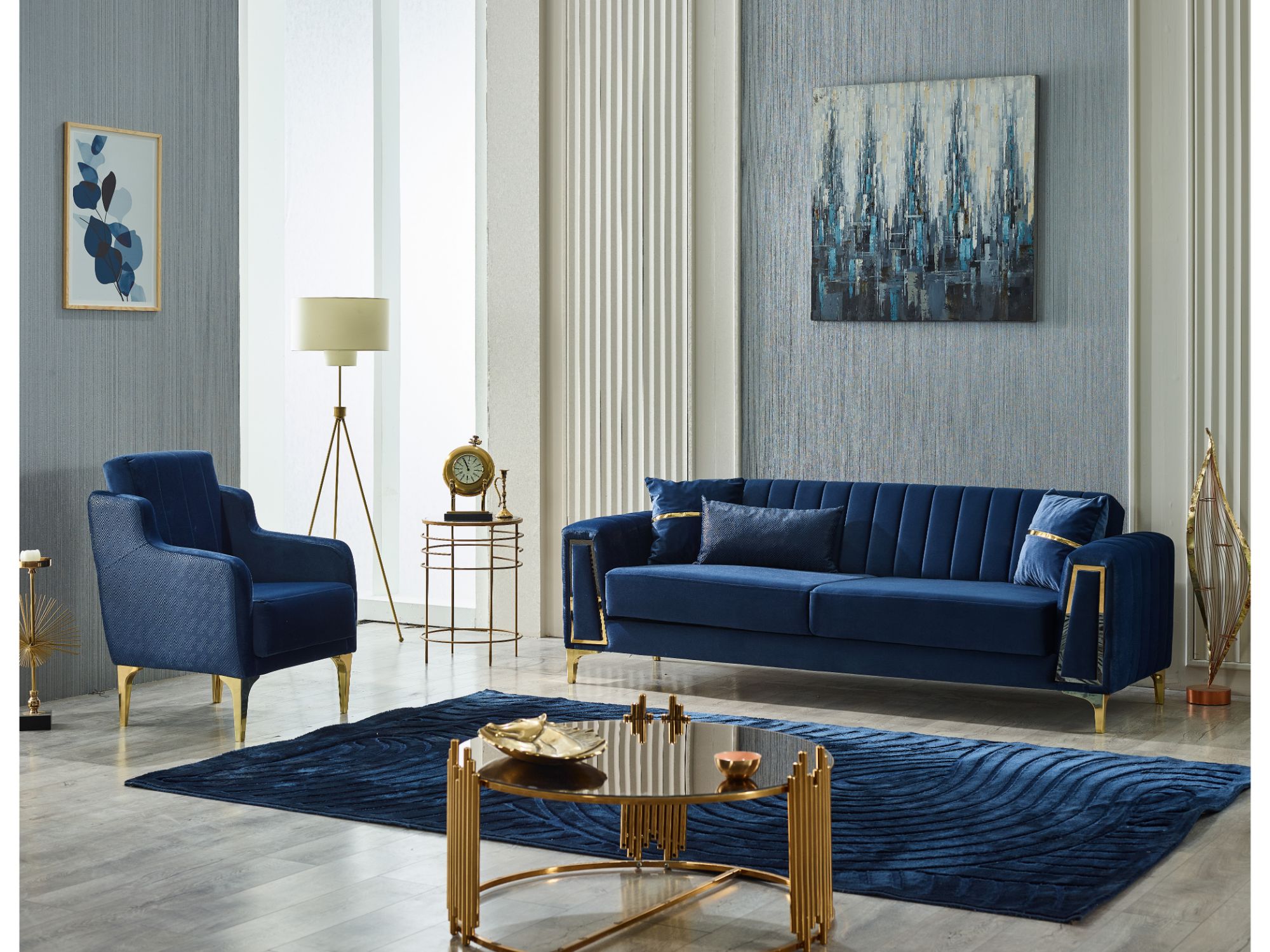 Toledo Chair Navy