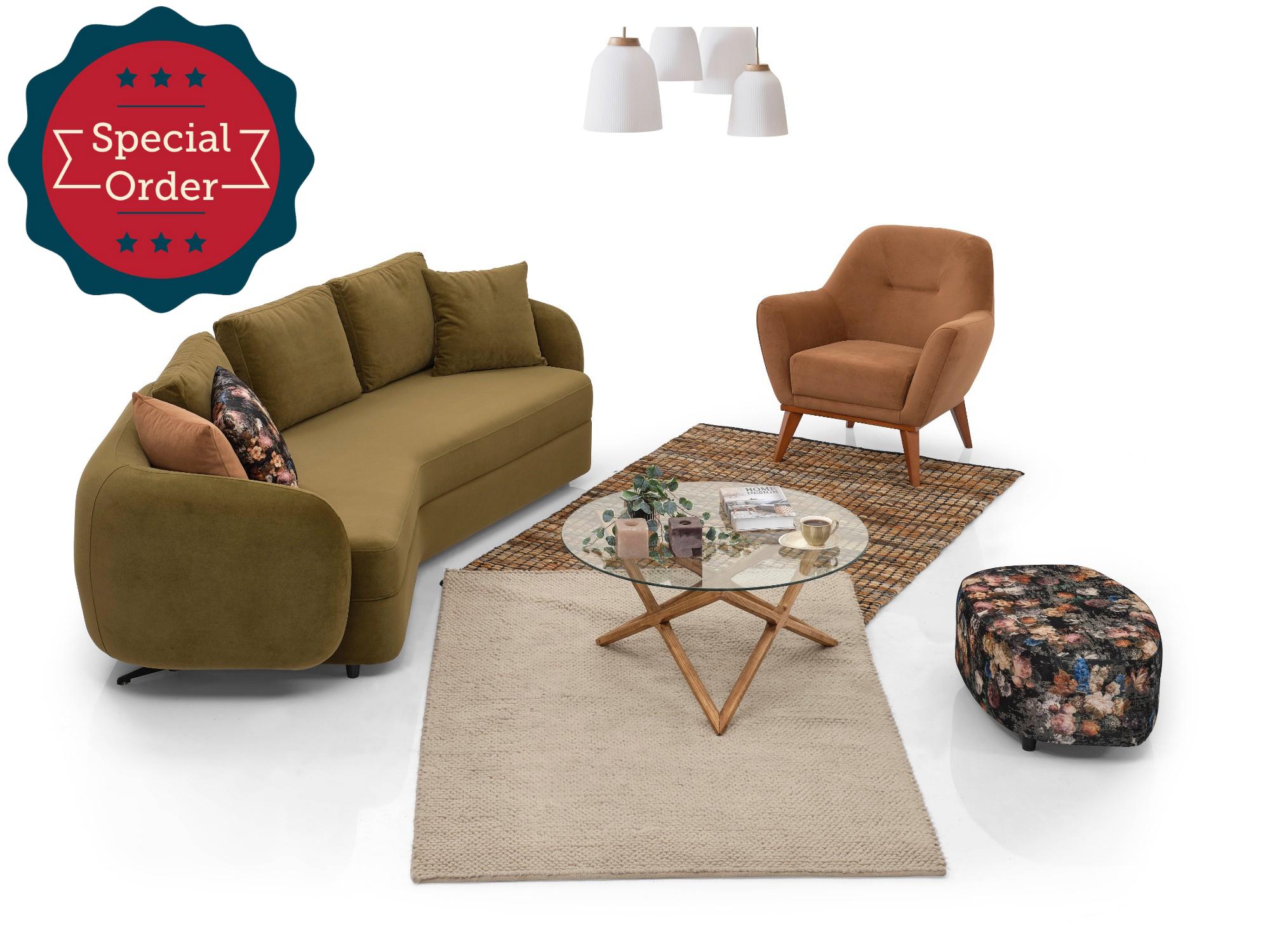 Toscana Stationary Livingroom Set (2 Sofa & 2 Chair)