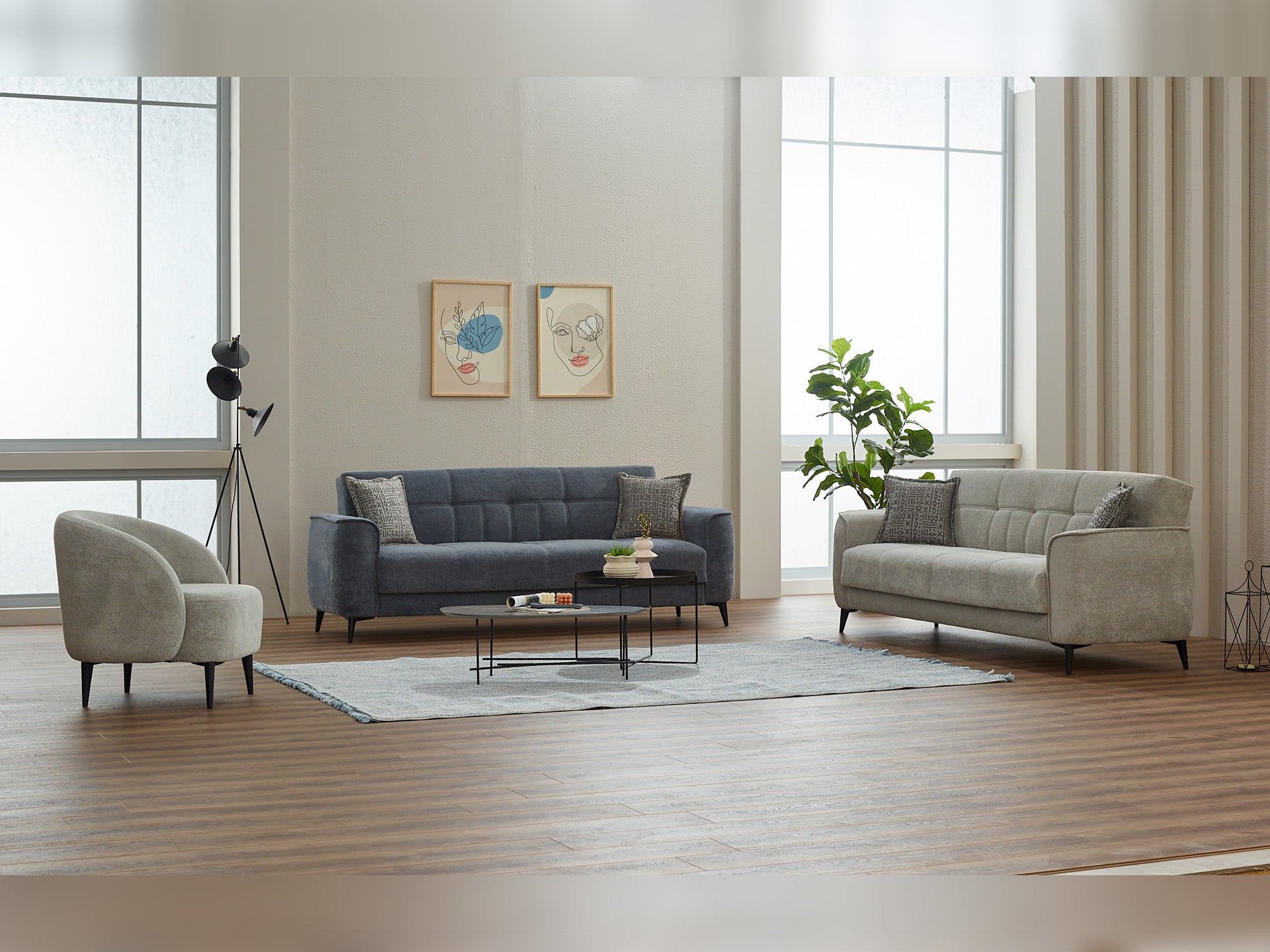 Touch Convertible Sofa