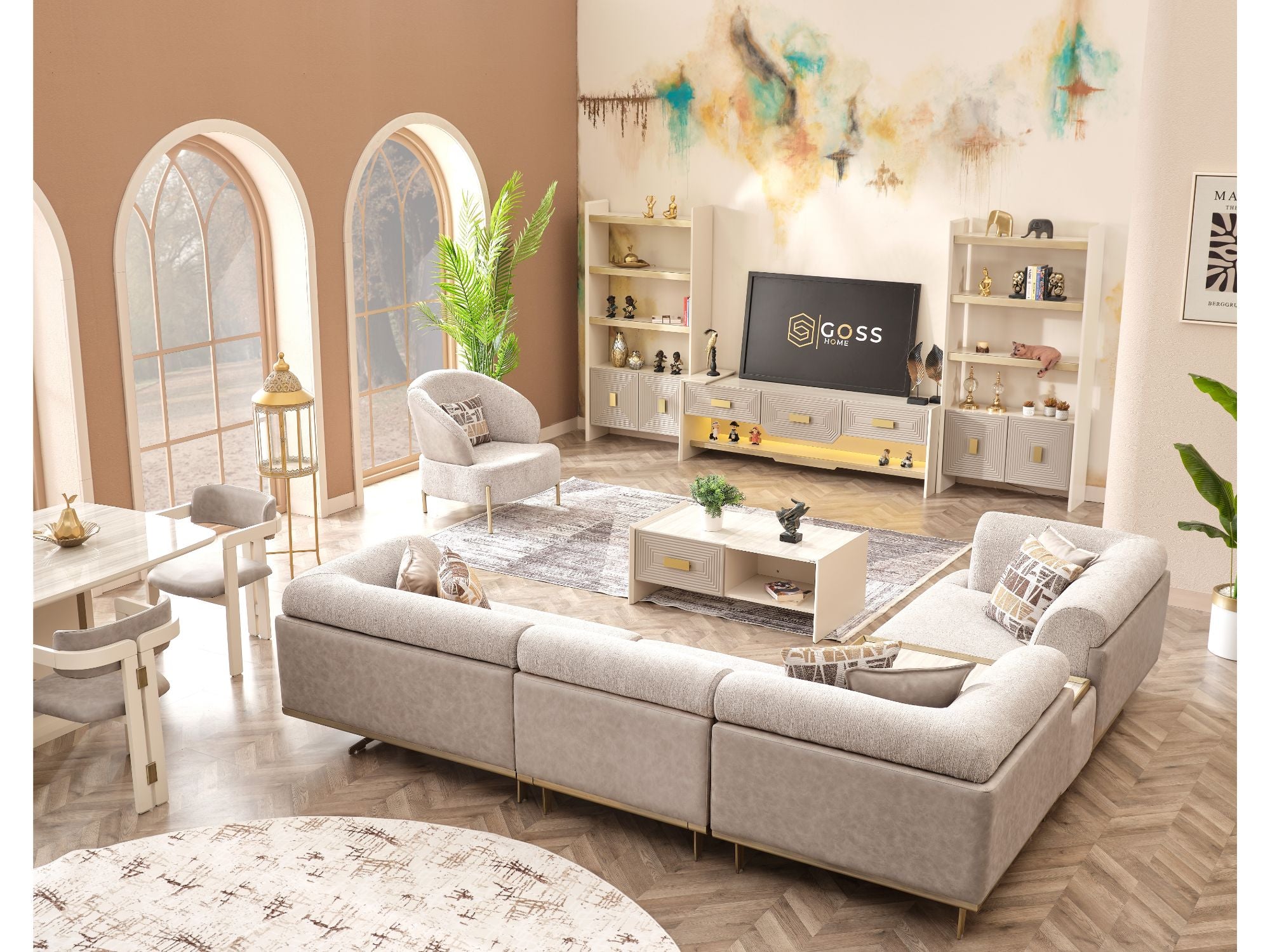 Urla Sectional Cream