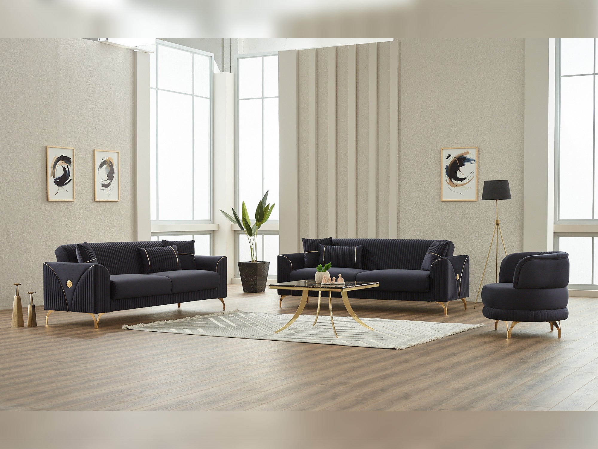 Urla Convertible Sofa