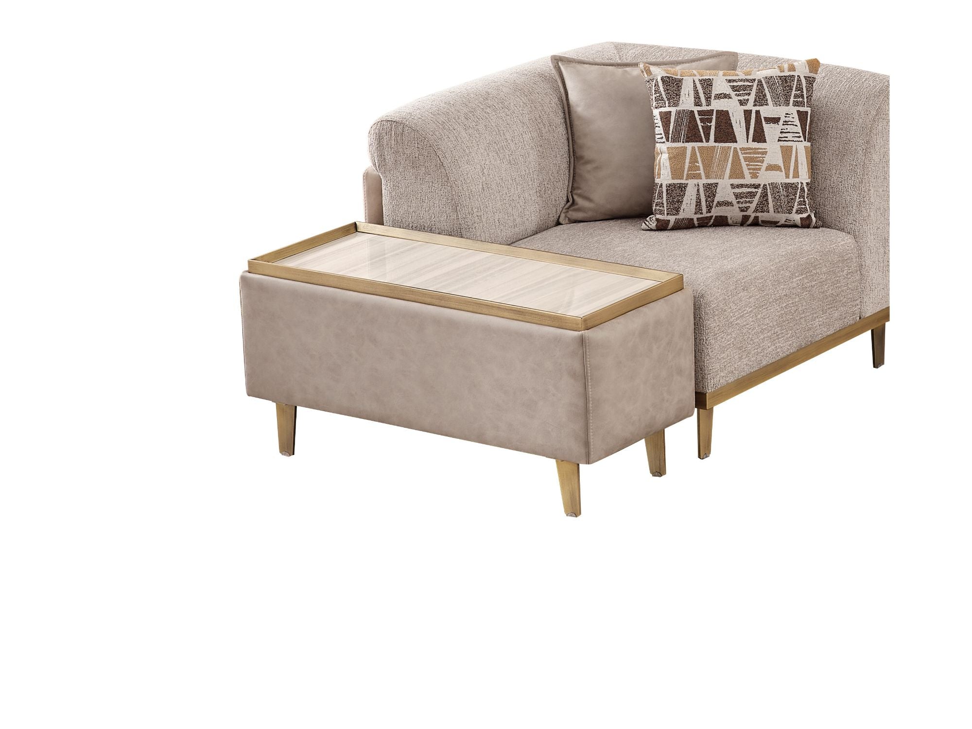 Urla Sectional Cream