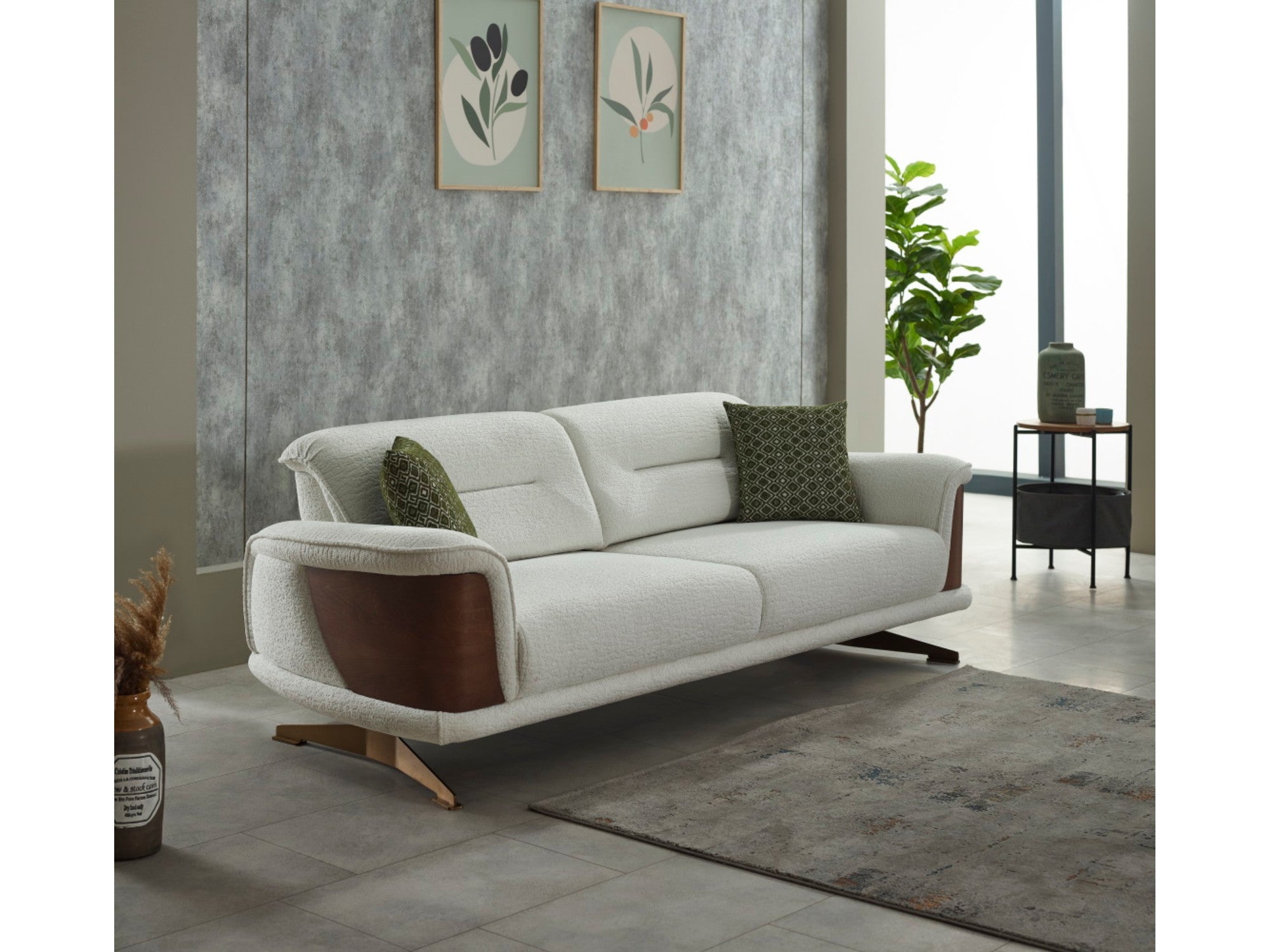Valencia Convertible Livingroom Set (2 Sofa & 2 Chair)