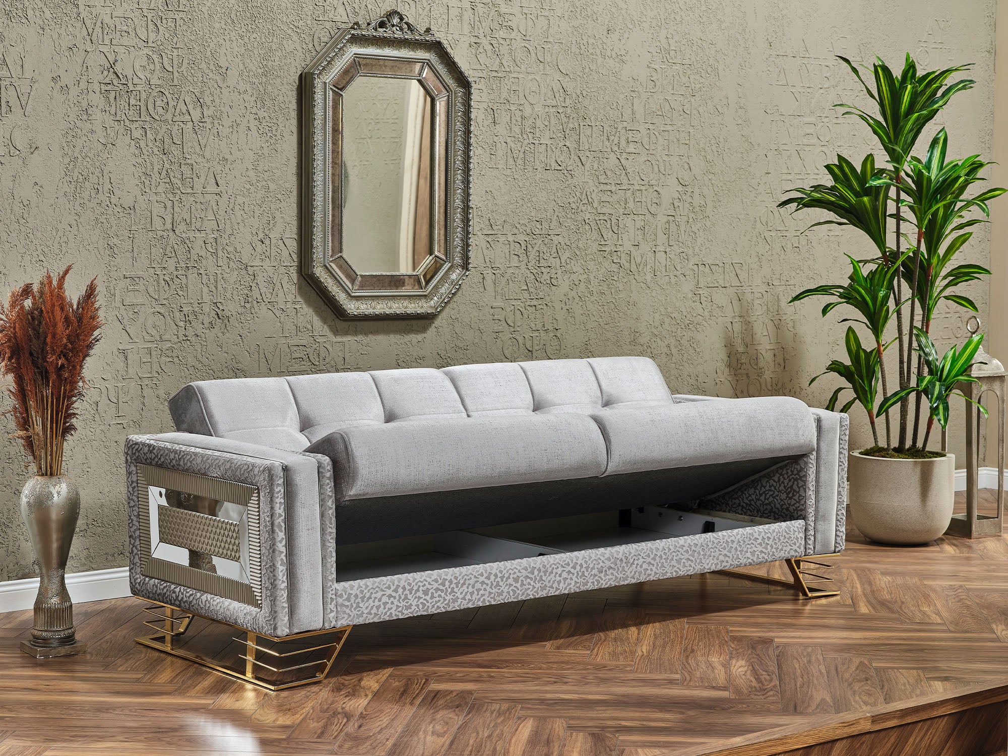 Valero Convertible Loveseat
