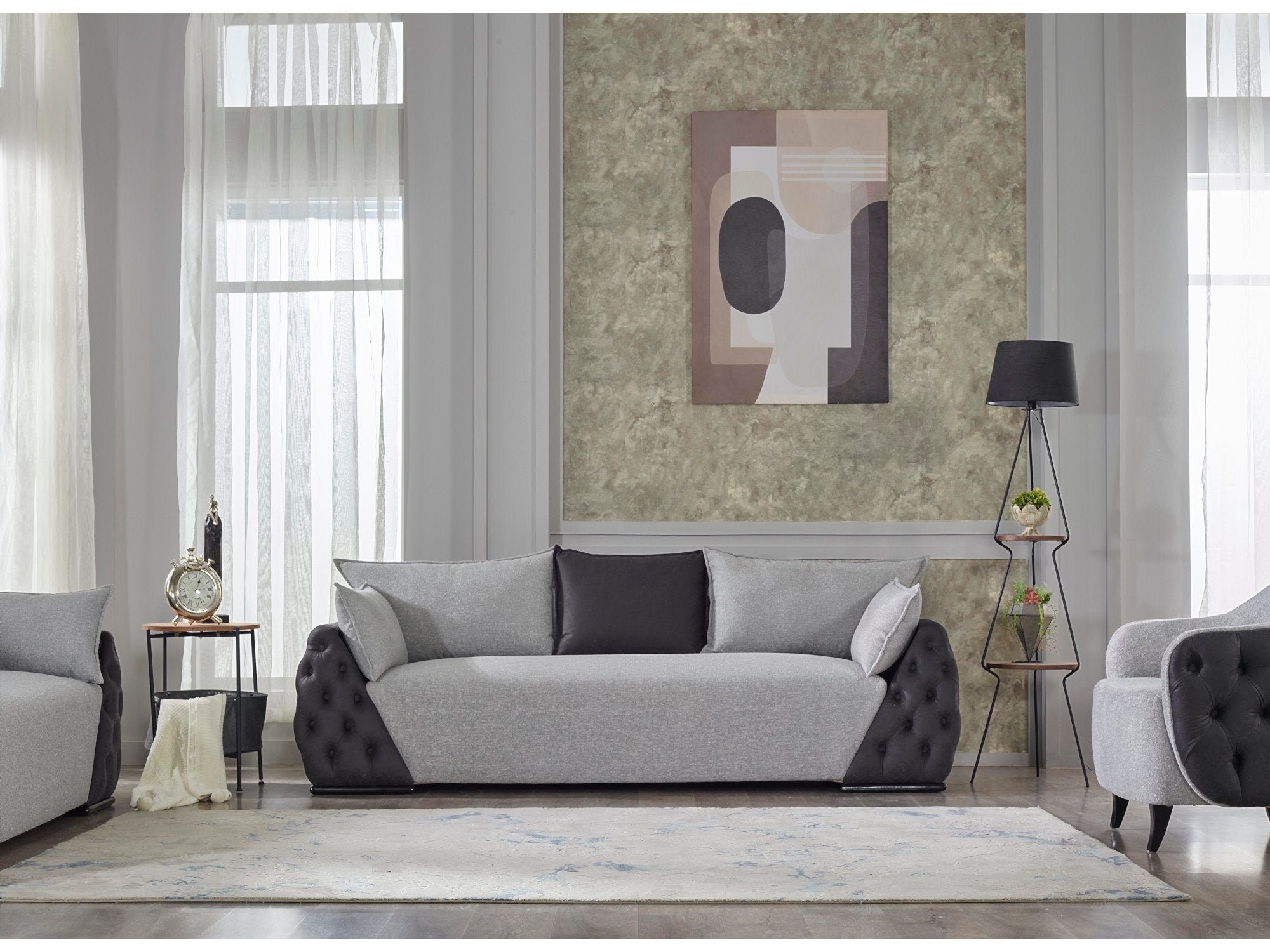 Wego Stationary Livingroom Set (2 Sofa & 2 Chair)