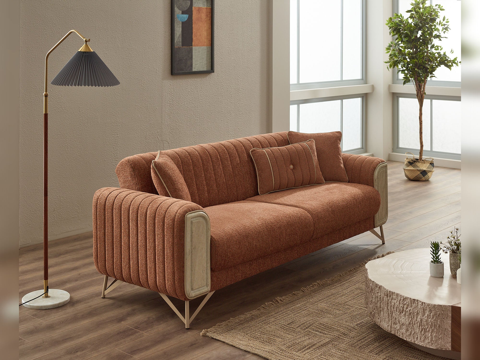 Venta Convertible Loveseat