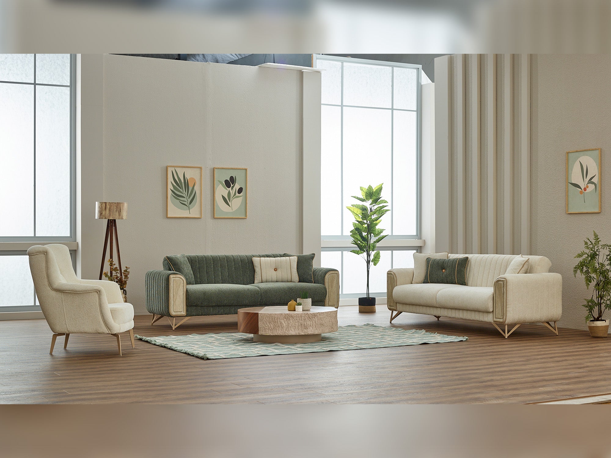 Venta Convertible Loveseat