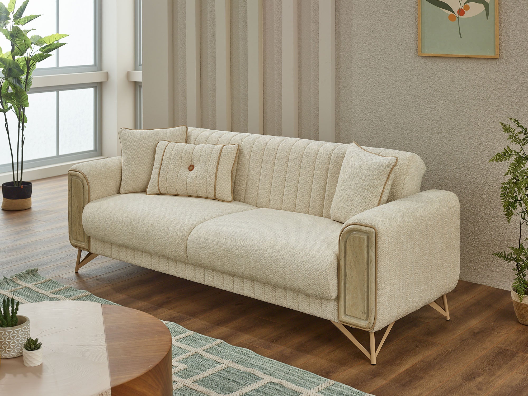 Venta Convertible Loveseat