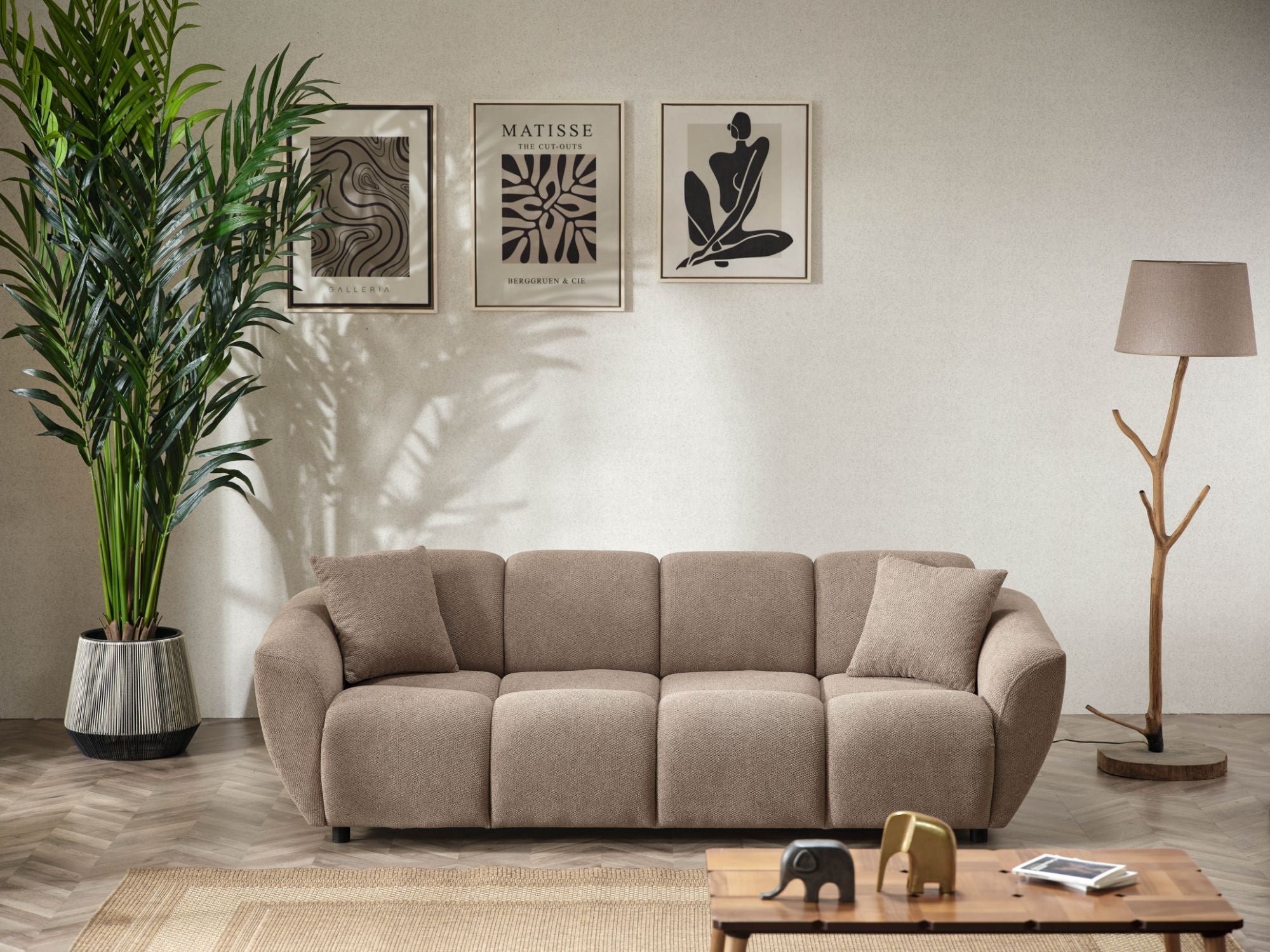 Vizyon Stationary Livingroom Set (2 Sofa & 2 Chair)