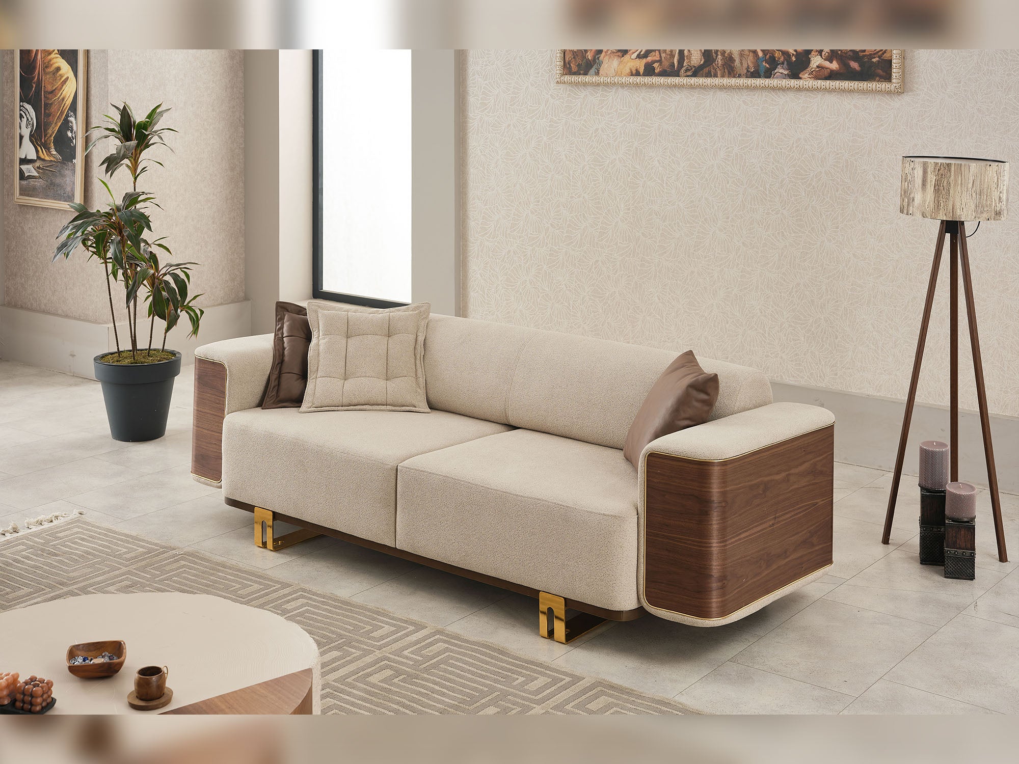 Wolker Convertible Loveseat