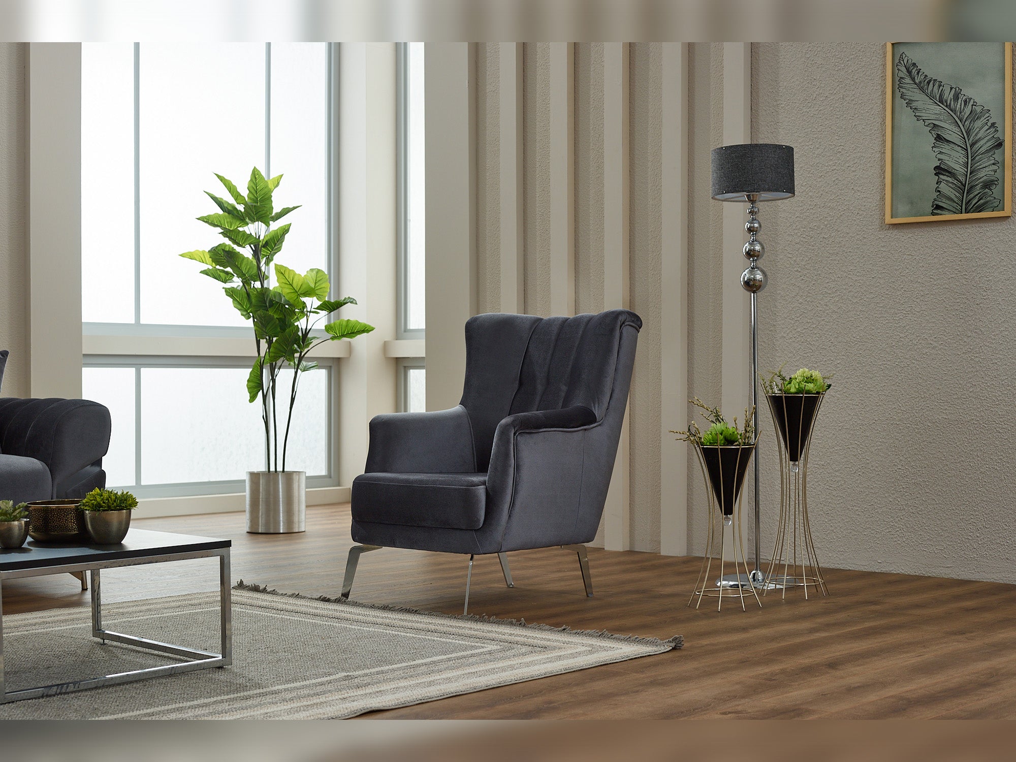 Zenora 3-pieces (Sofa & Loveseat & Chair) Livingroom