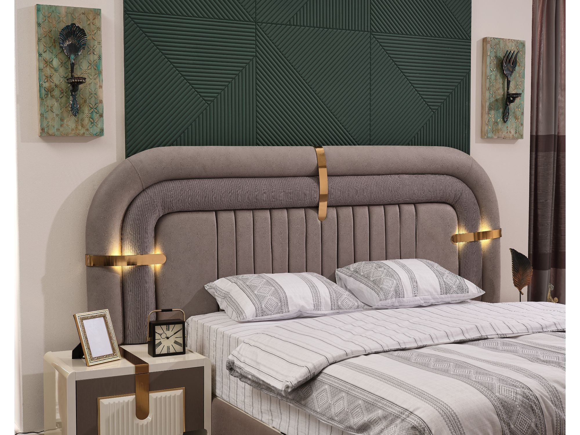 Zurich Bed Frame With Headboard