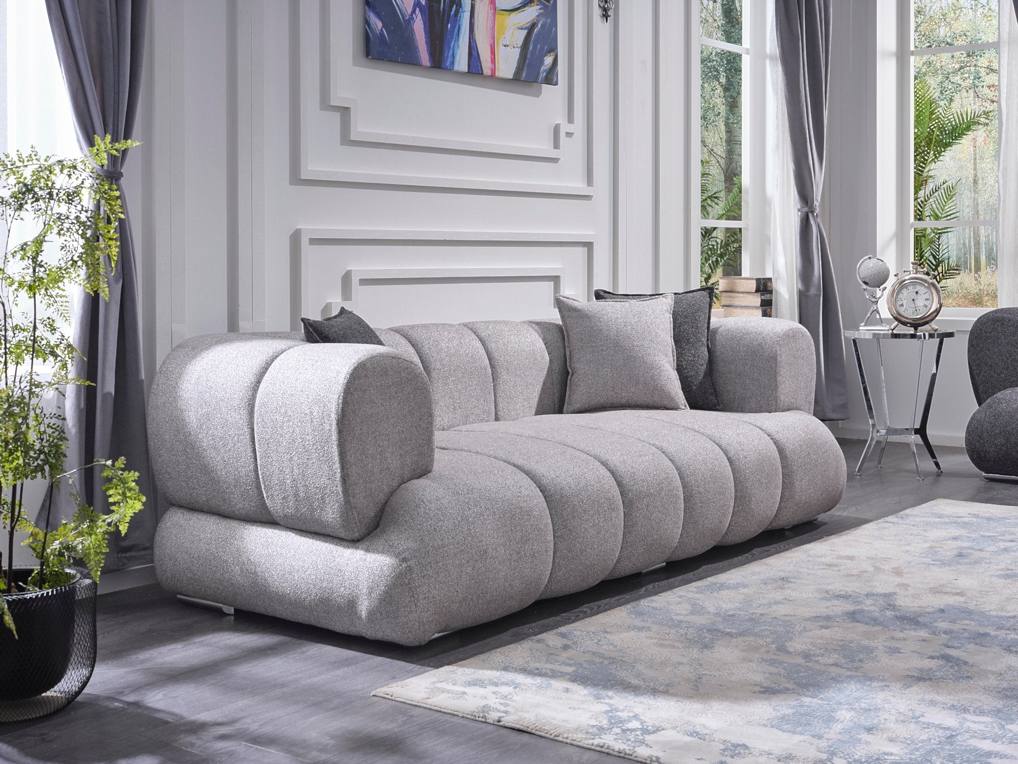 Artur Stationary Livingroom Set (2 Sofa & 2 Chair)