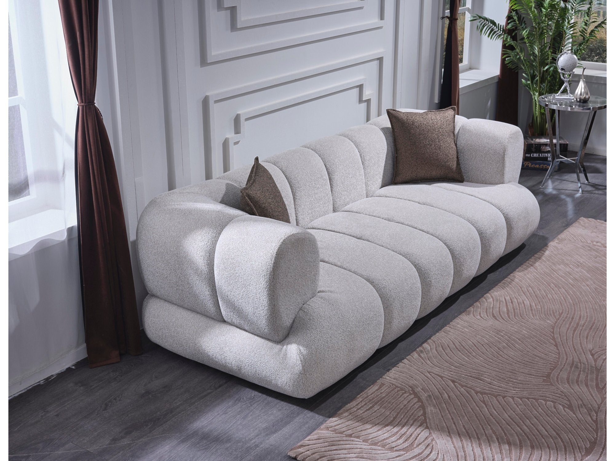 Artur Stationary Livingroom Set (2 Sofa & 2 Chair)